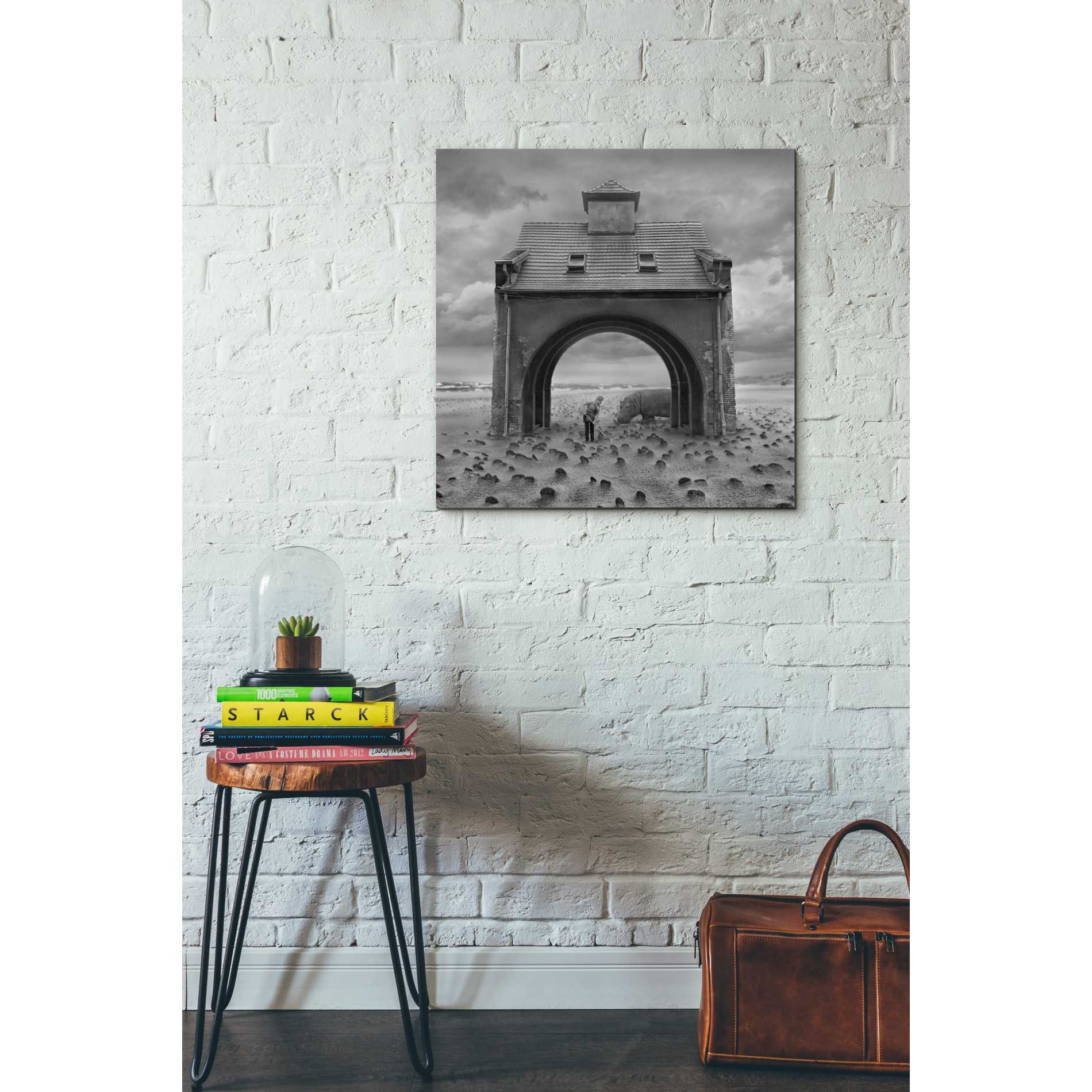 'Gate' by Dariusz Klimczak, Canvas Wall Art,26 x 26