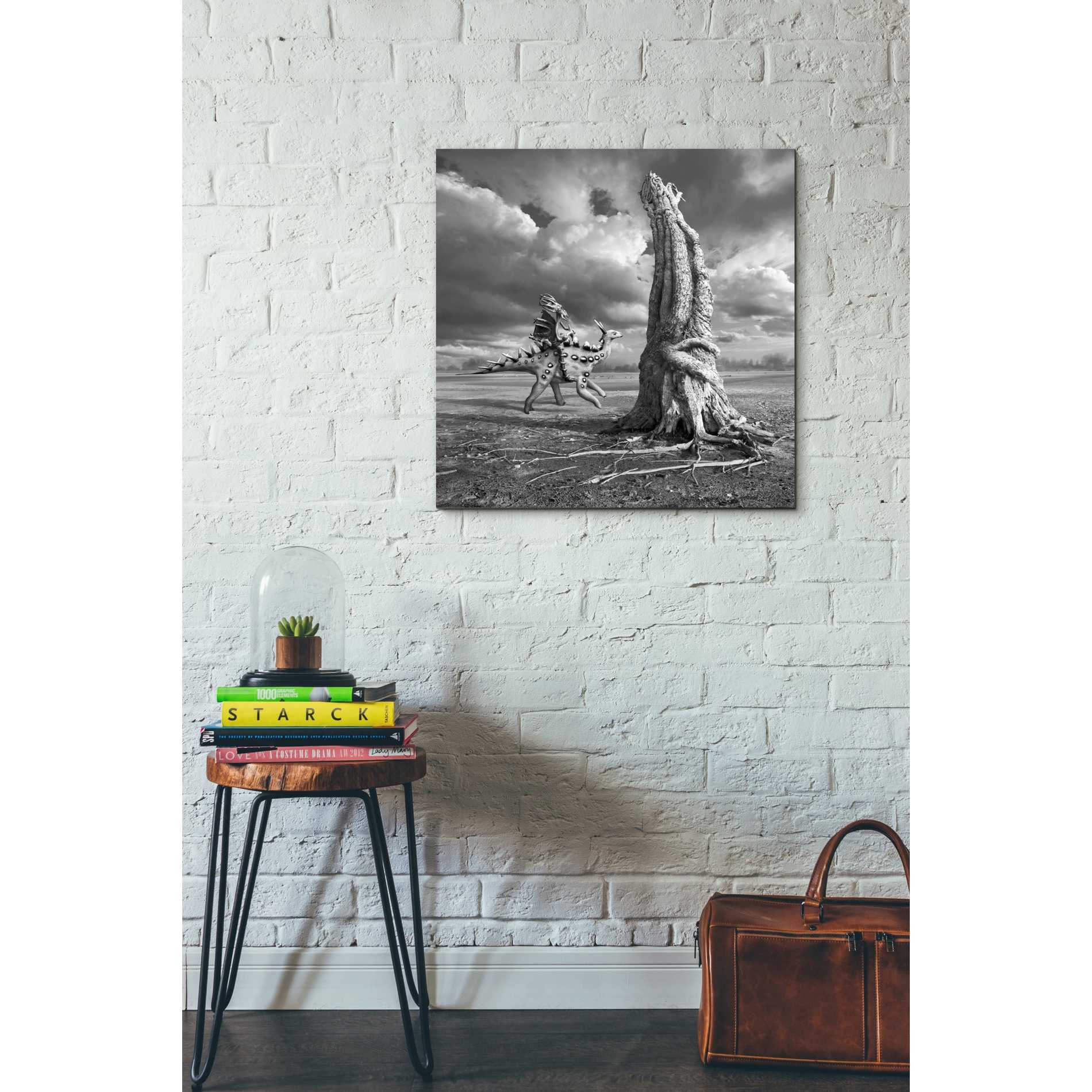 'Ancient Warrior' by Dariusz Klimczak, Canvas Wall Art,26 x 26