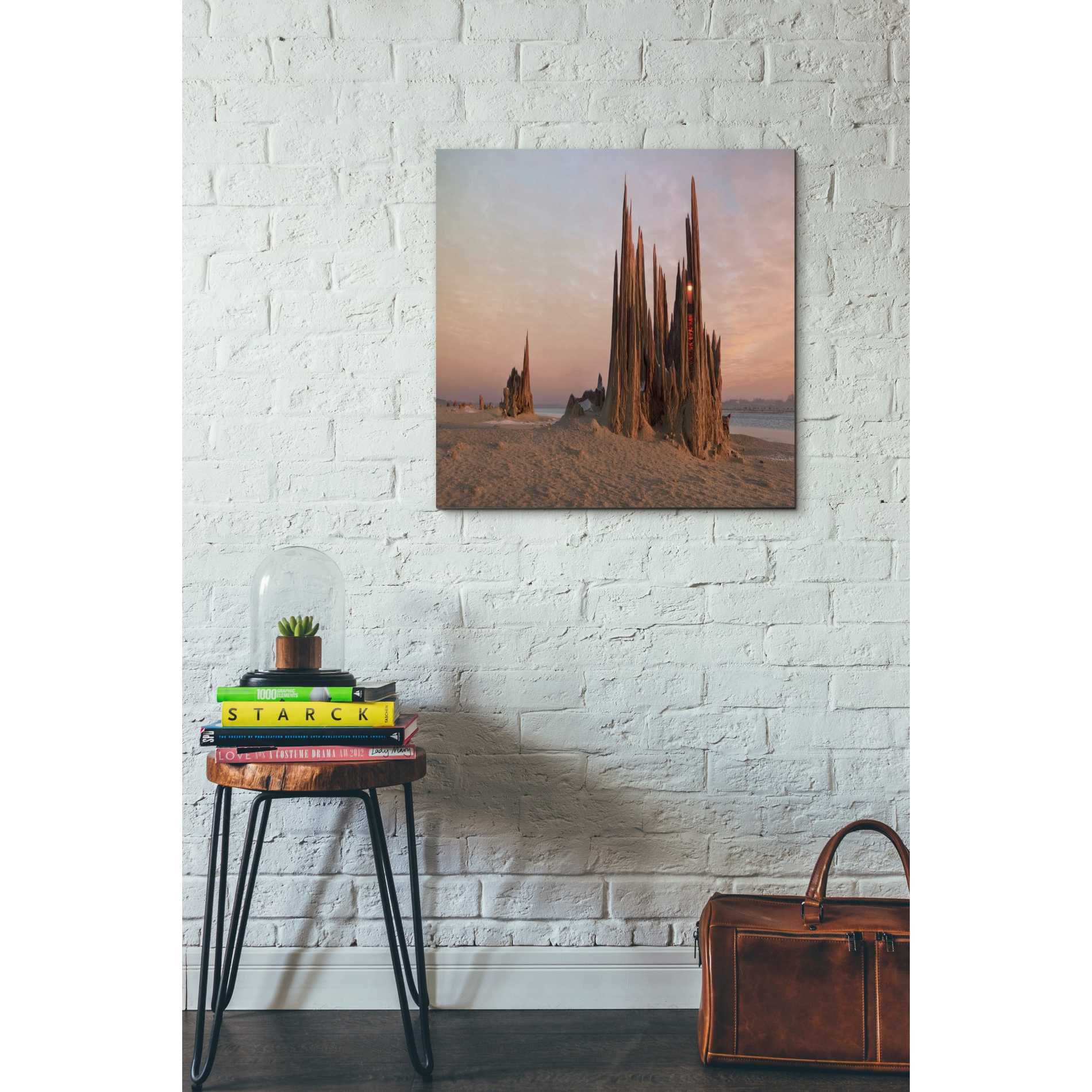 'Cathedral' by Dariusz Klimczak, Canvas Wall Art,26 x 26