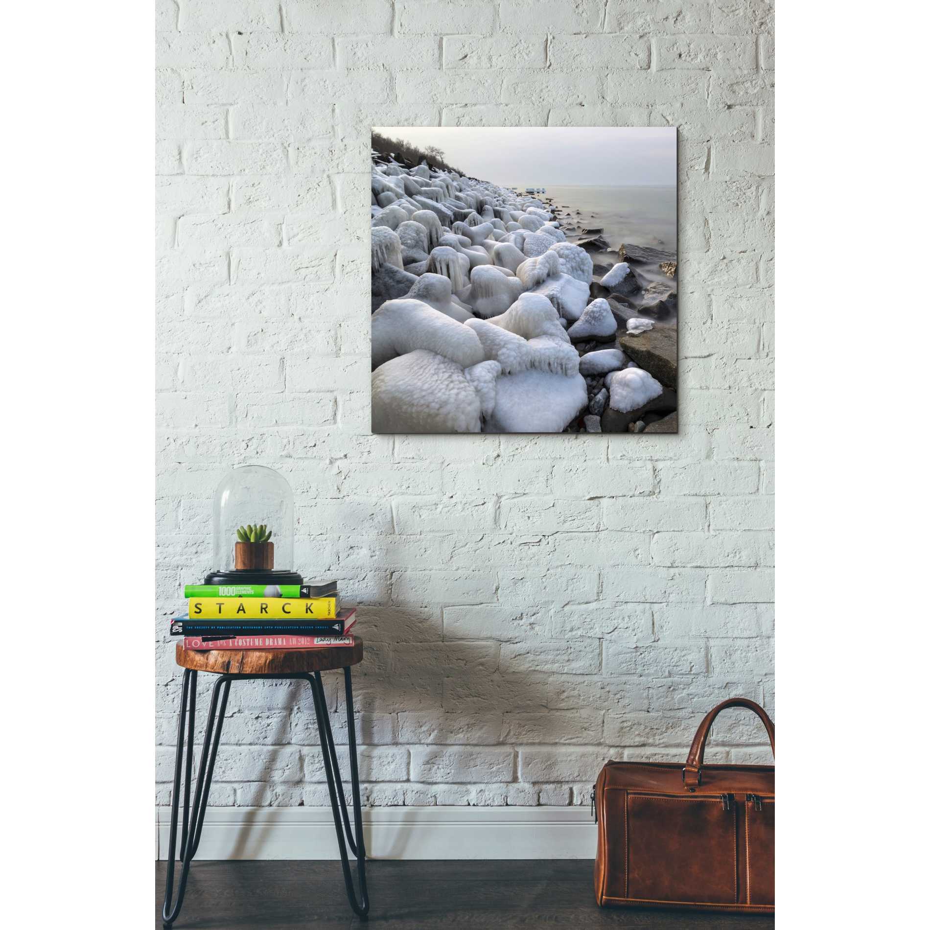 'Coast' by Dariusz Klimczak, Canvas Wall Art,26 x 26