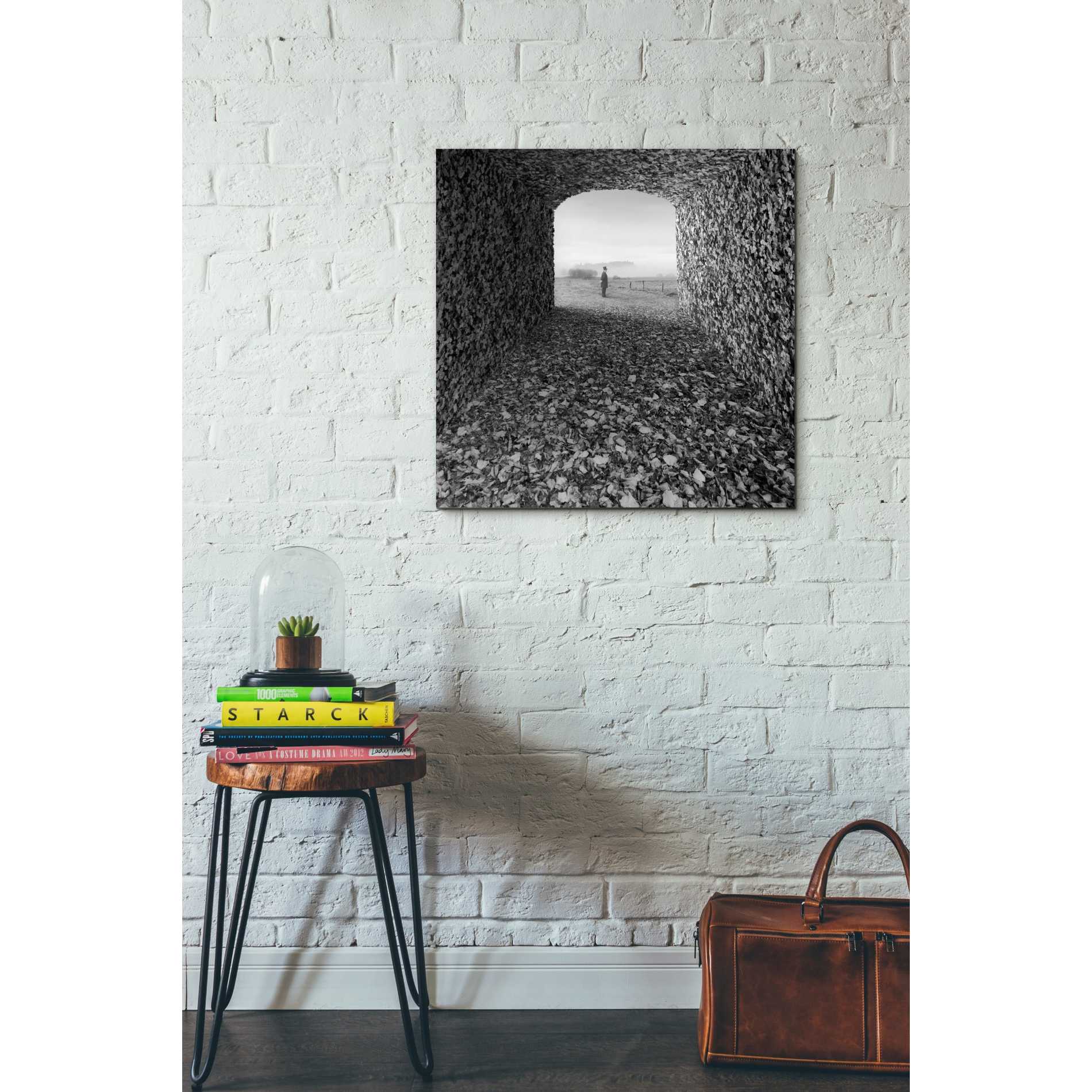 'Labyrinth' by Dariusz Klimczak, Canvas Wall Art,26 x 26