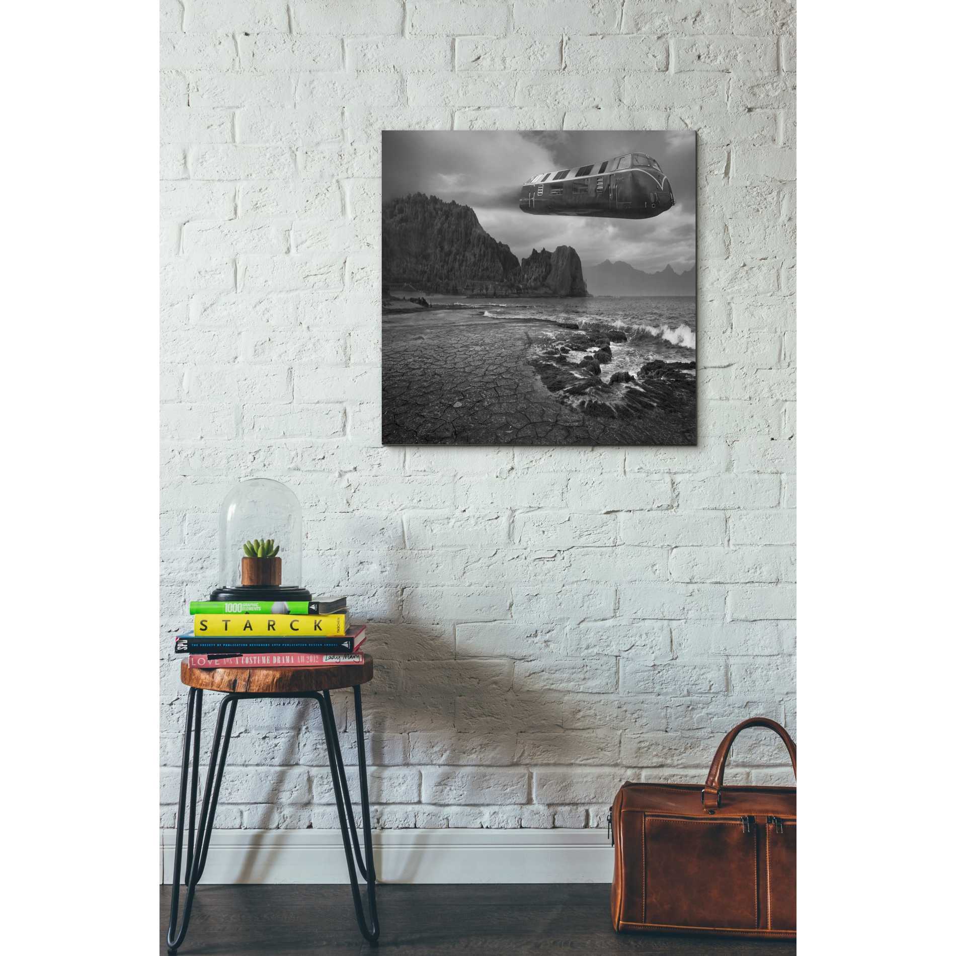 'Loco Motion' by Dariusz Klimczak, Canvas Wall Art,26 x 26