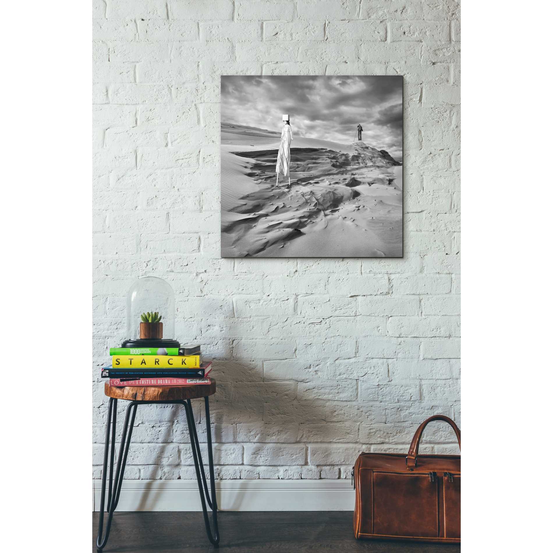 'Lunar Marriage' by Dariusz Klimczak, Canvas Wall Art,26 x 26