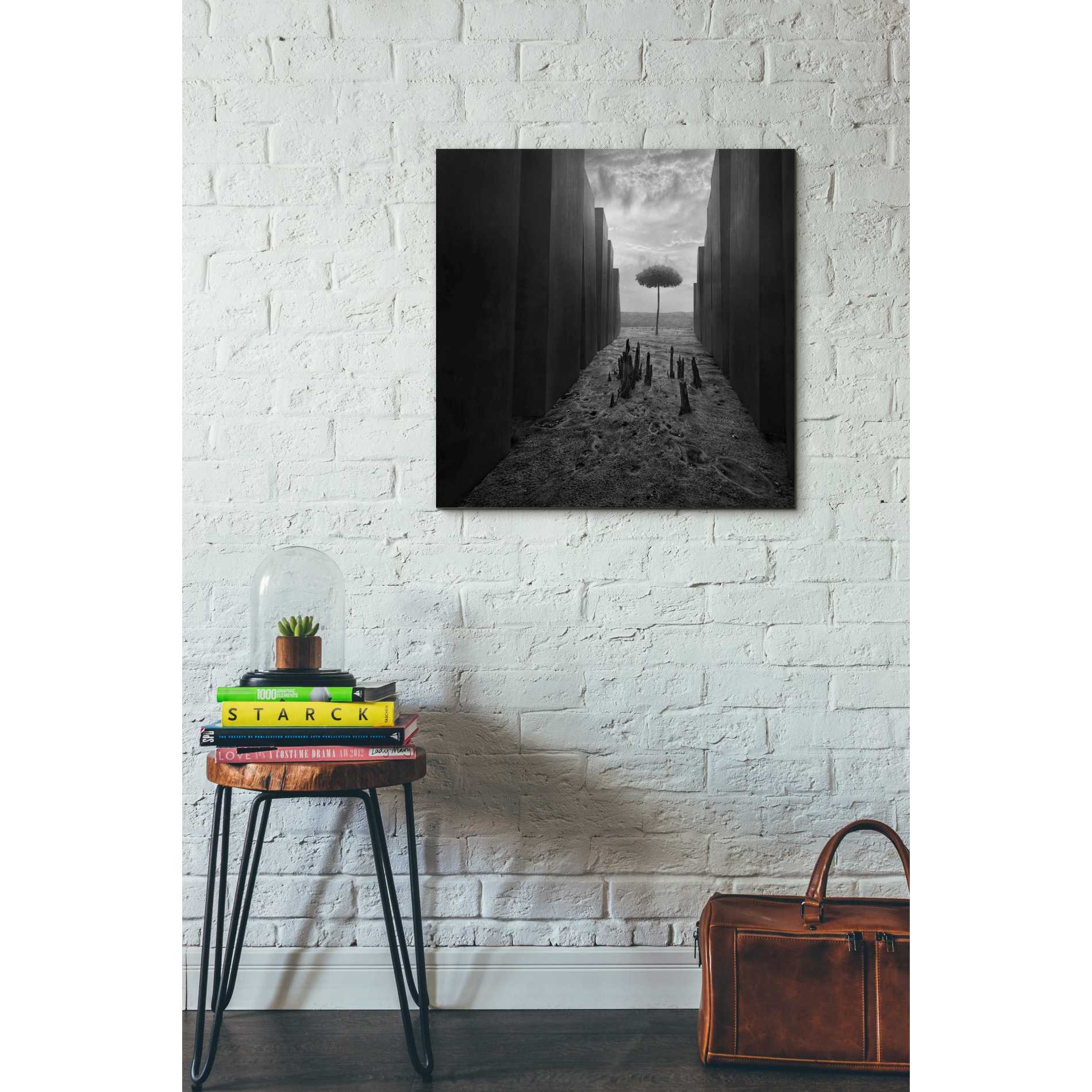 'Passageway' by Dariusz Klimczak, Canvas Wall Art,26 x 26