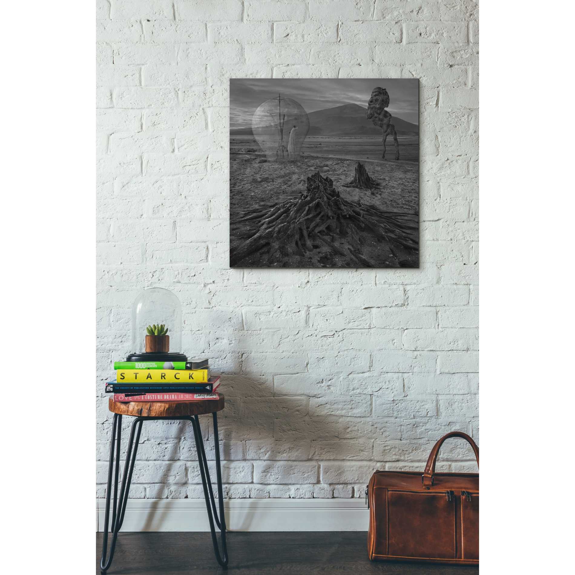 'Meeting With Faun' by Dariusz Klimczak, Canvas Wall Art,26 x 26