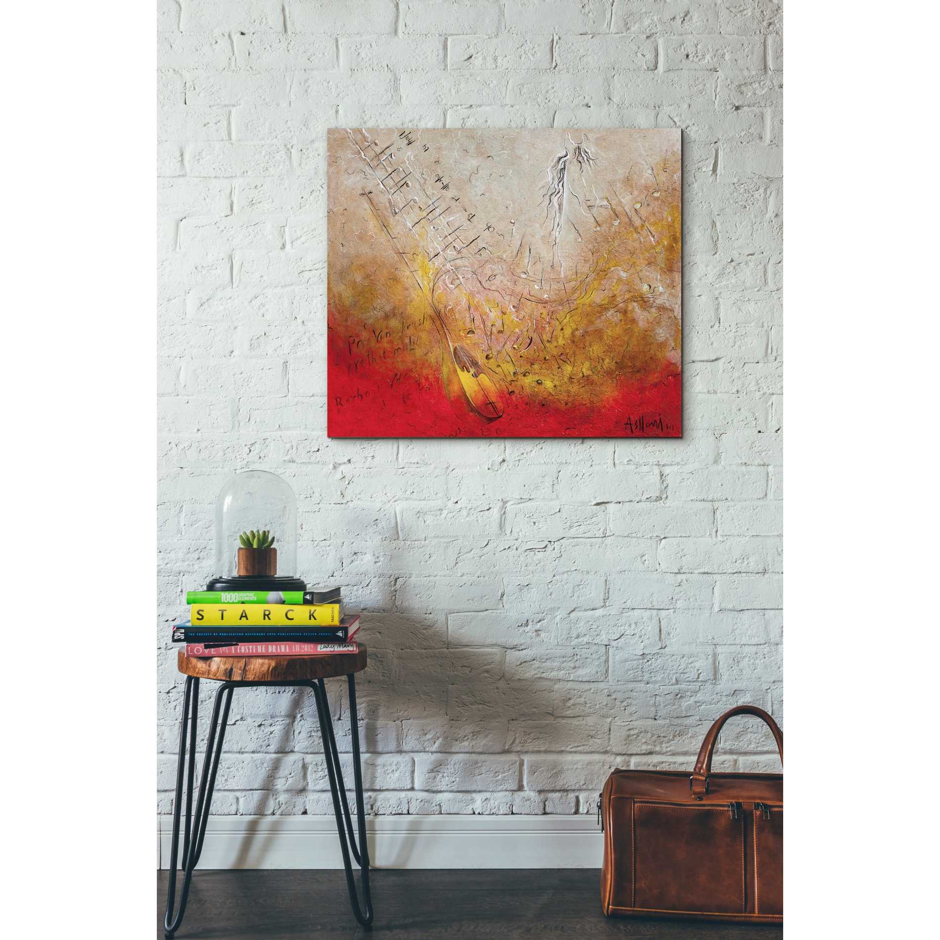 'Song of Rexha' by Samedin Asllani, Canvas Wall Art,26 x 30