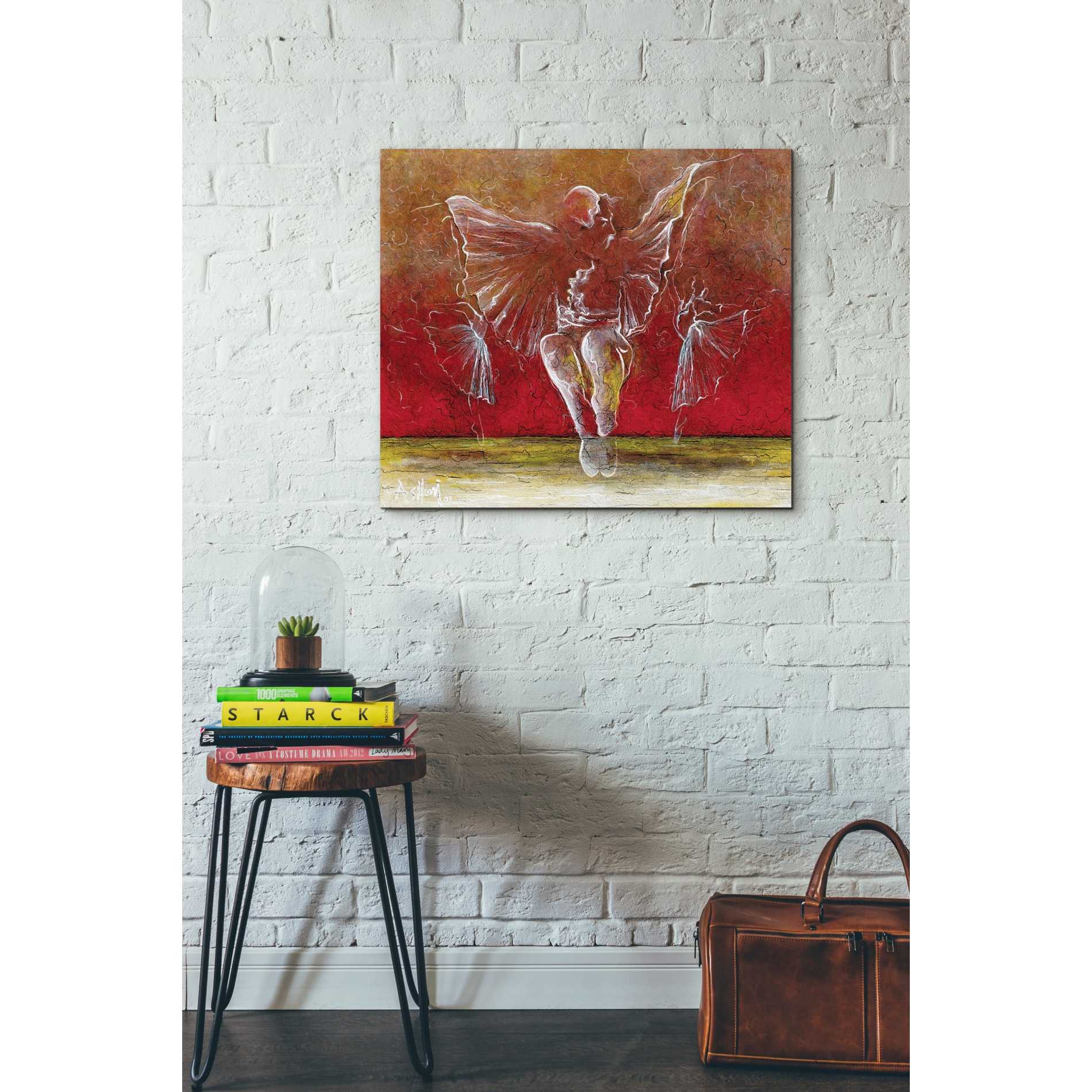 'The Dance of Baci' by Samedin Asllani, Canvas Wall Art,26 x 30