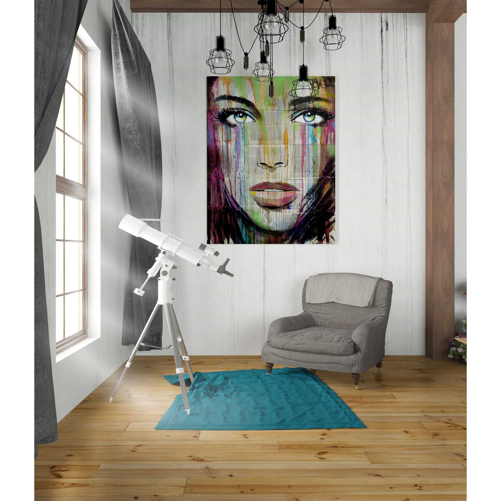 'Bell' by Loui Jover, Canvas Wall Art,26 x 30