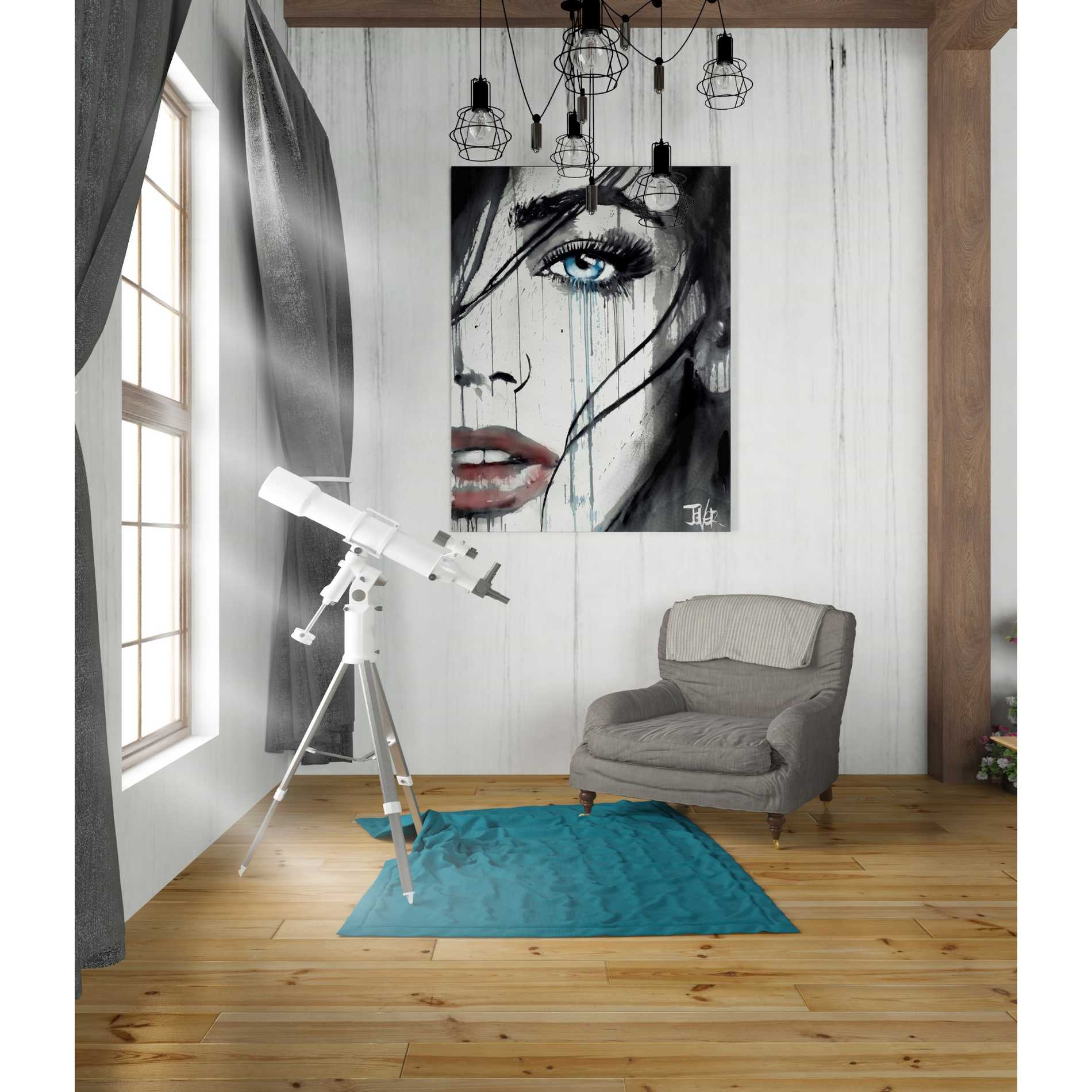 'It Happens' by Loui Jover, Canvas Wall Art,26 x 30