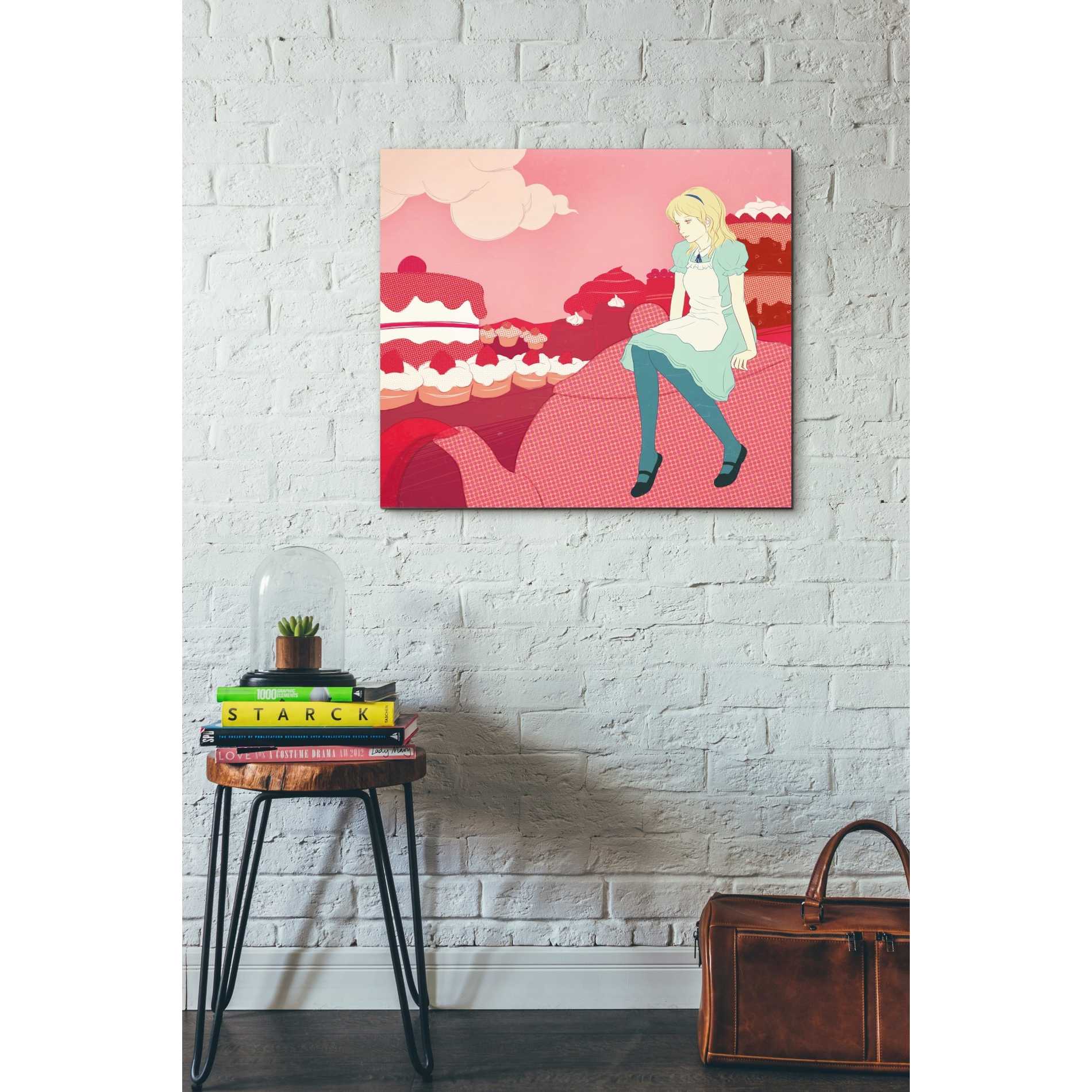 'Alice in the Candy World' by Sai Tamiya, Canvas Wall Art,26 x 30