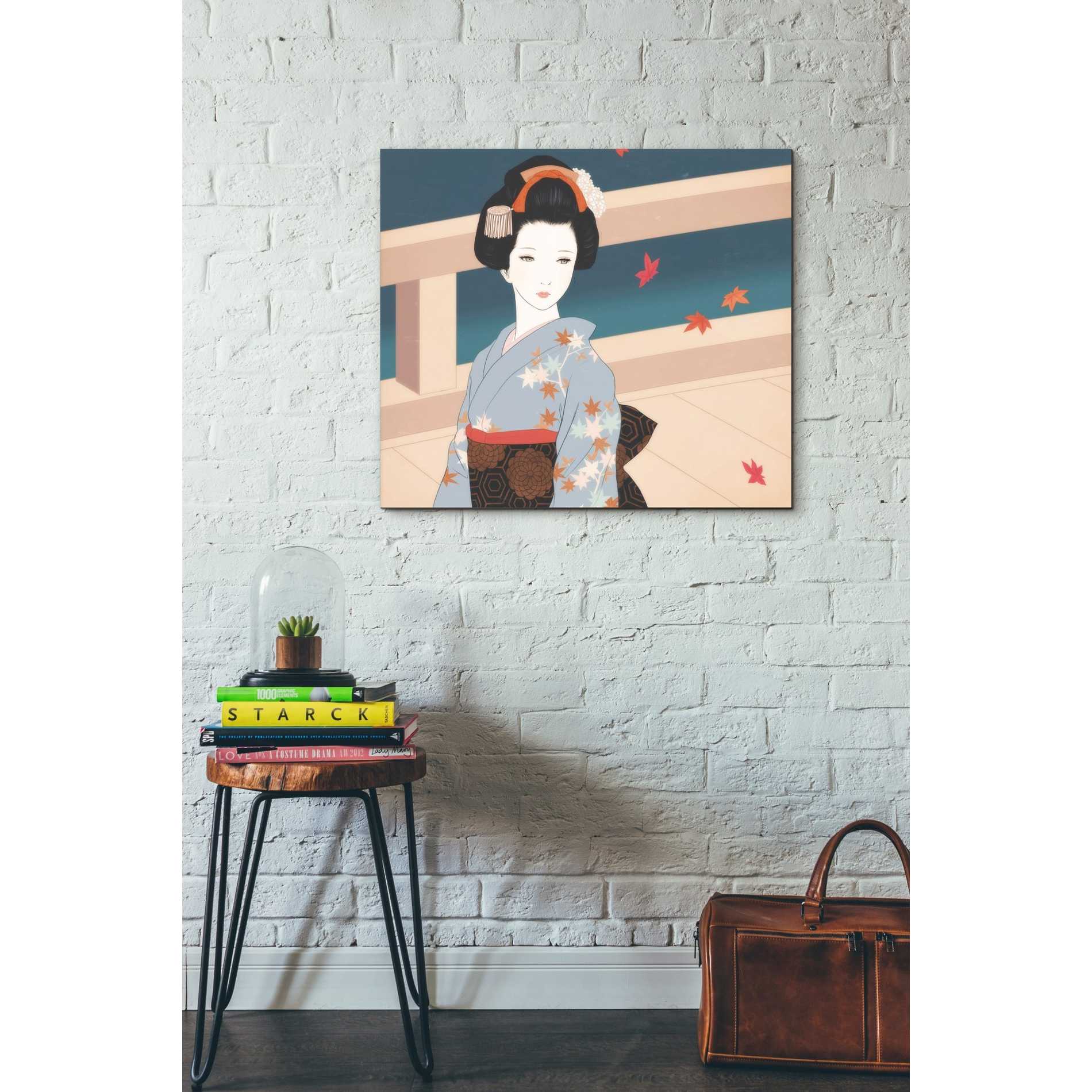 'Momiji' by Sai Tamiya, Canvas Wall Art,26 x 30