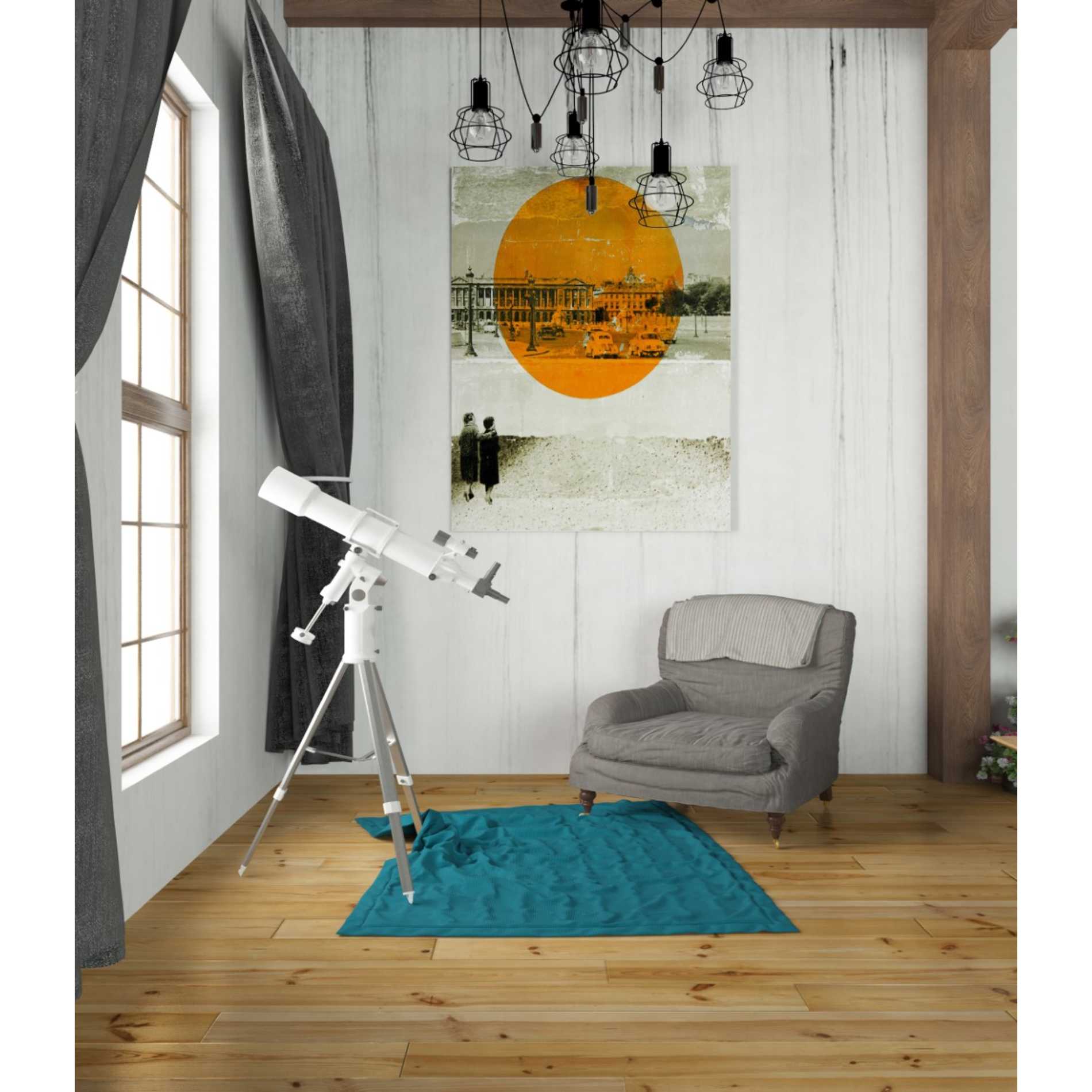 'AFTERMATH' by DB Waterman, Giclee Canvas Wall Art