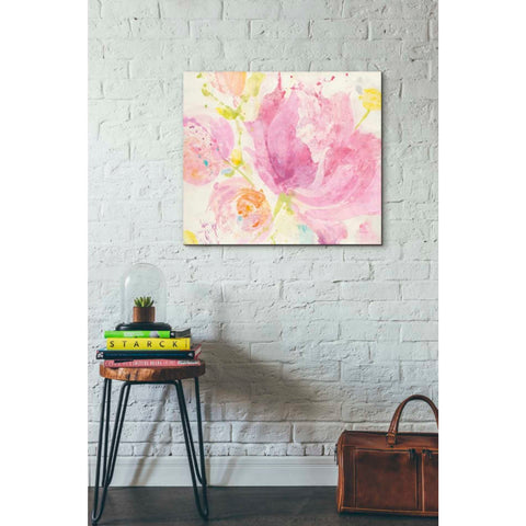 Image of 'Spring Abstracts Florals II' by Albena Hristova, Canvas Wall Art,30 x 26
