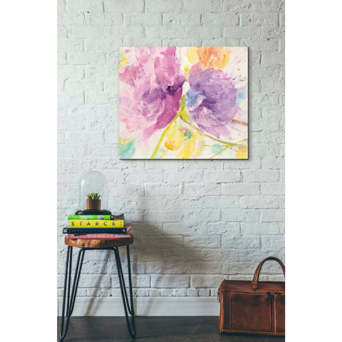 Image of 'Spring Abstracts Florals I' by Albena Hristova, Canvas Wall Art,30 x 26