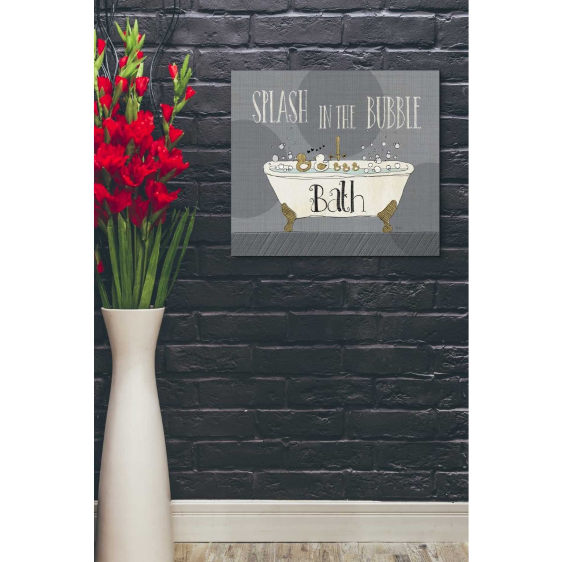 'Squeaky Clean II' by Veronique Charron, Canvas Wall Art,30 x 26