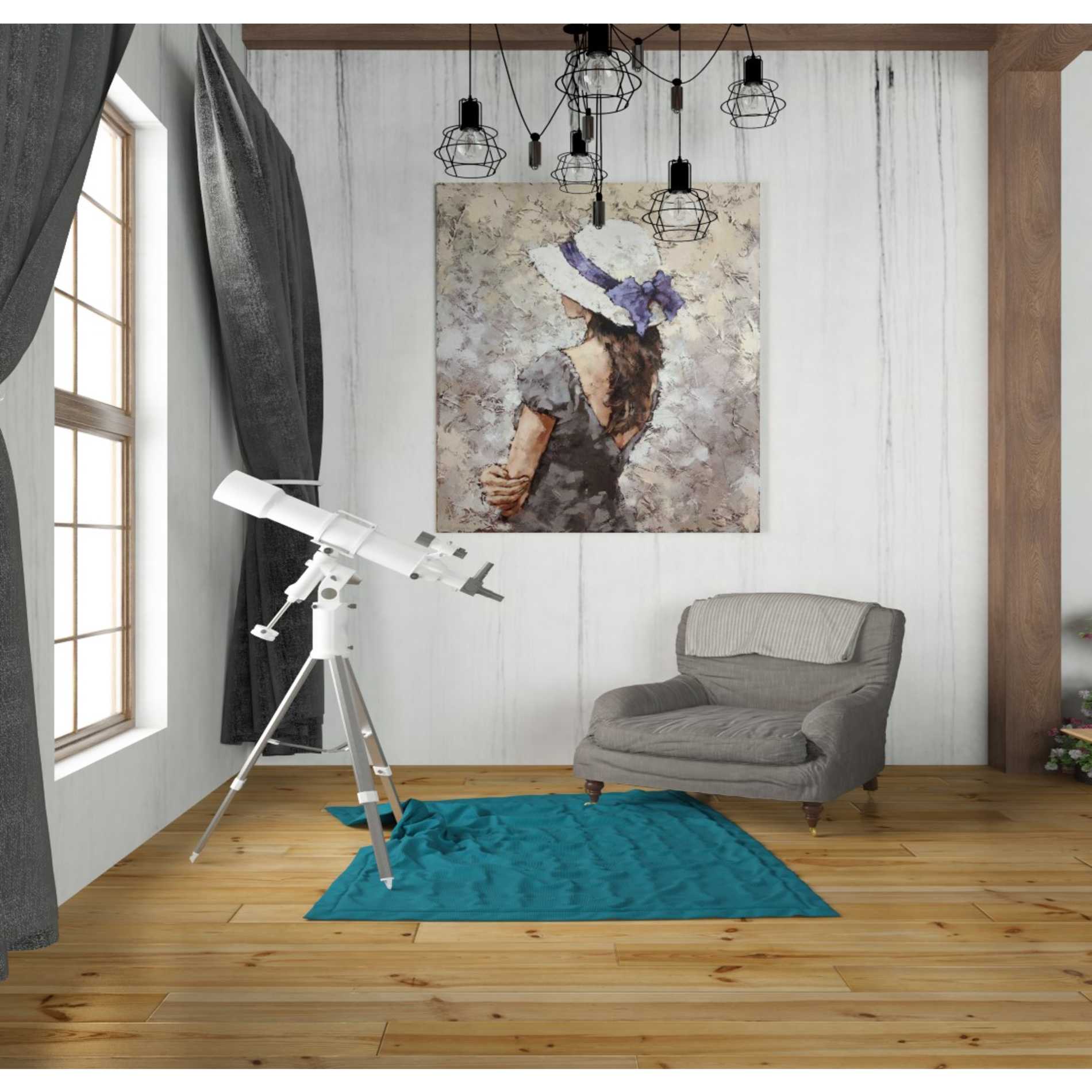 'Sun Hat' by Alexander Gunin, Canvas Wall Art,26 x 30