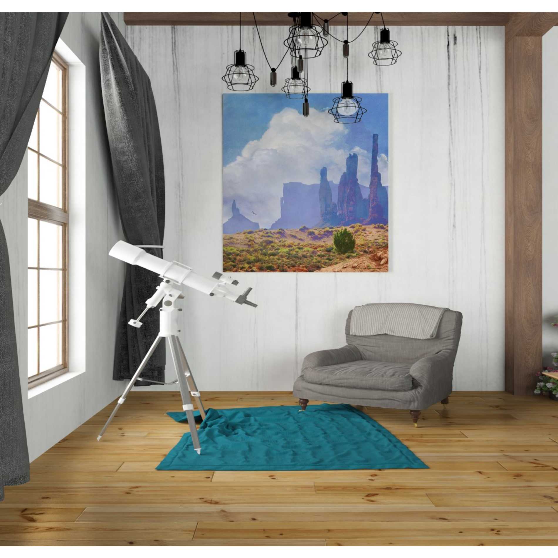 'Desertscape' by Chris Vest, Giclee Canvas Wall Art