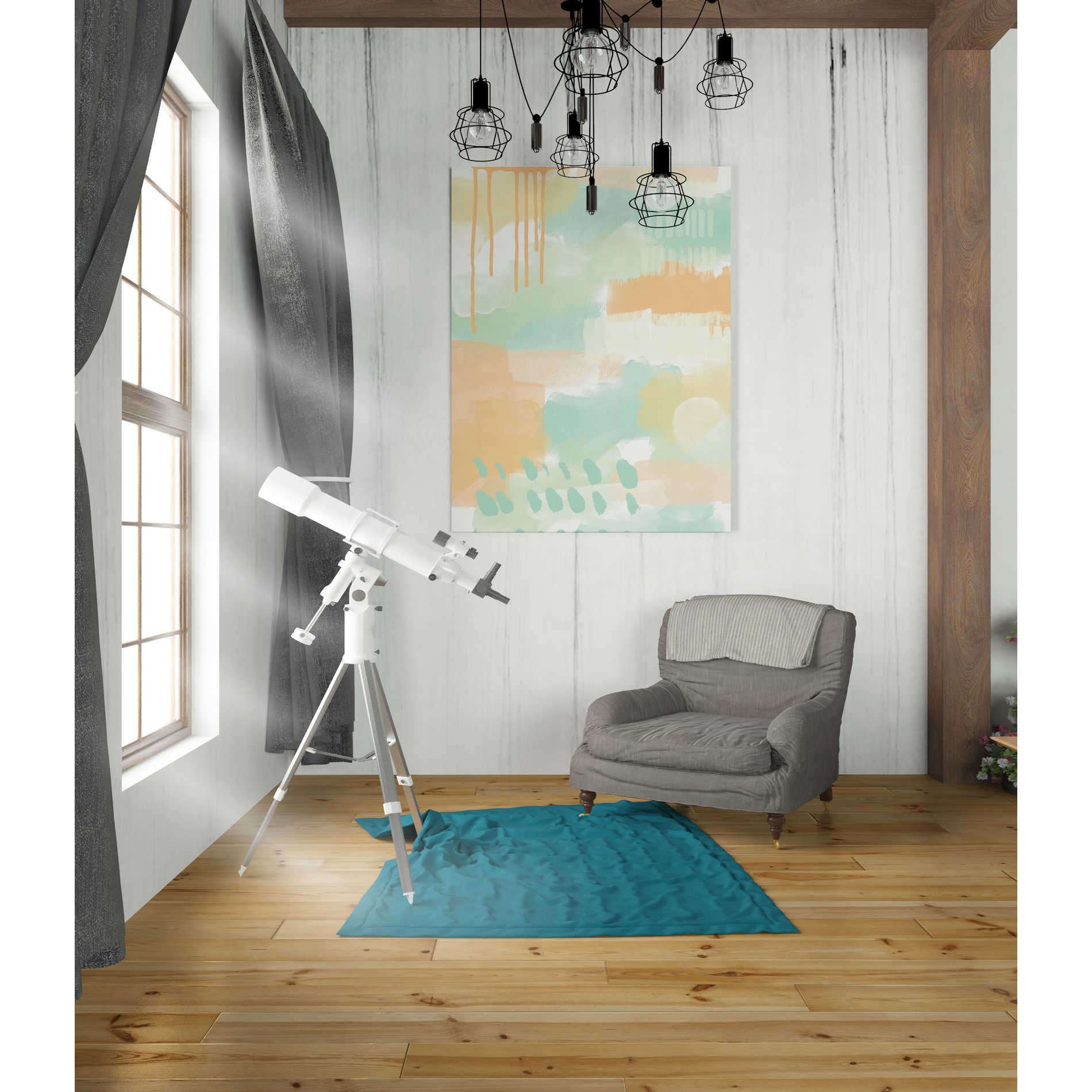 'Abstract I' by Linda Woods, Canvas Wall Art,26 x 34