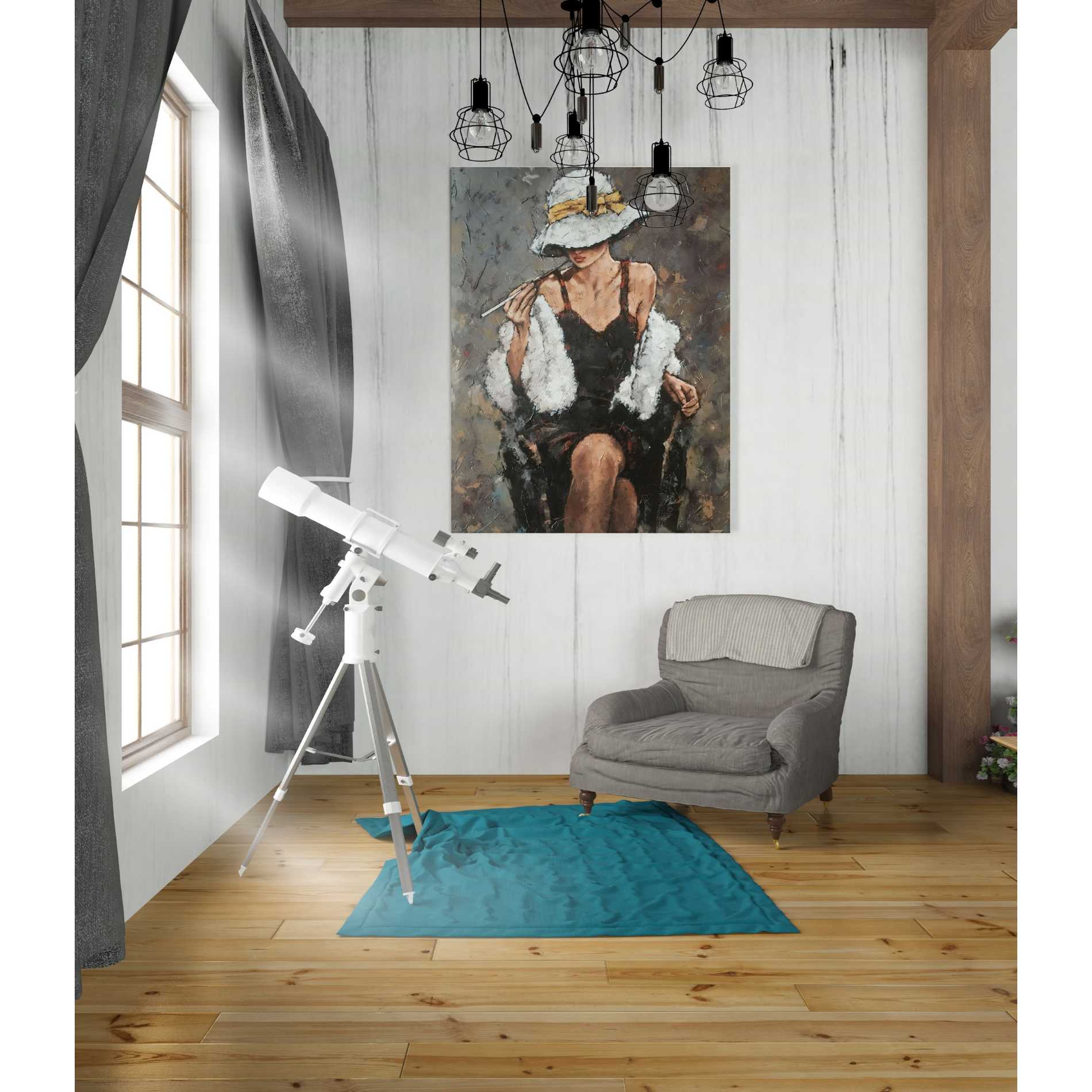 'Shokko' by Alexander Gunin, Canvas Wall Art,26 x 34