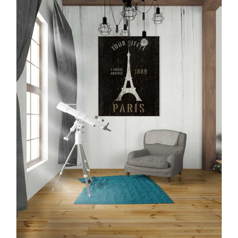Image of 'Refurbished Eiffel Tower' by Wild Apple Portfolio, Canvas Wall Art,26 x 34