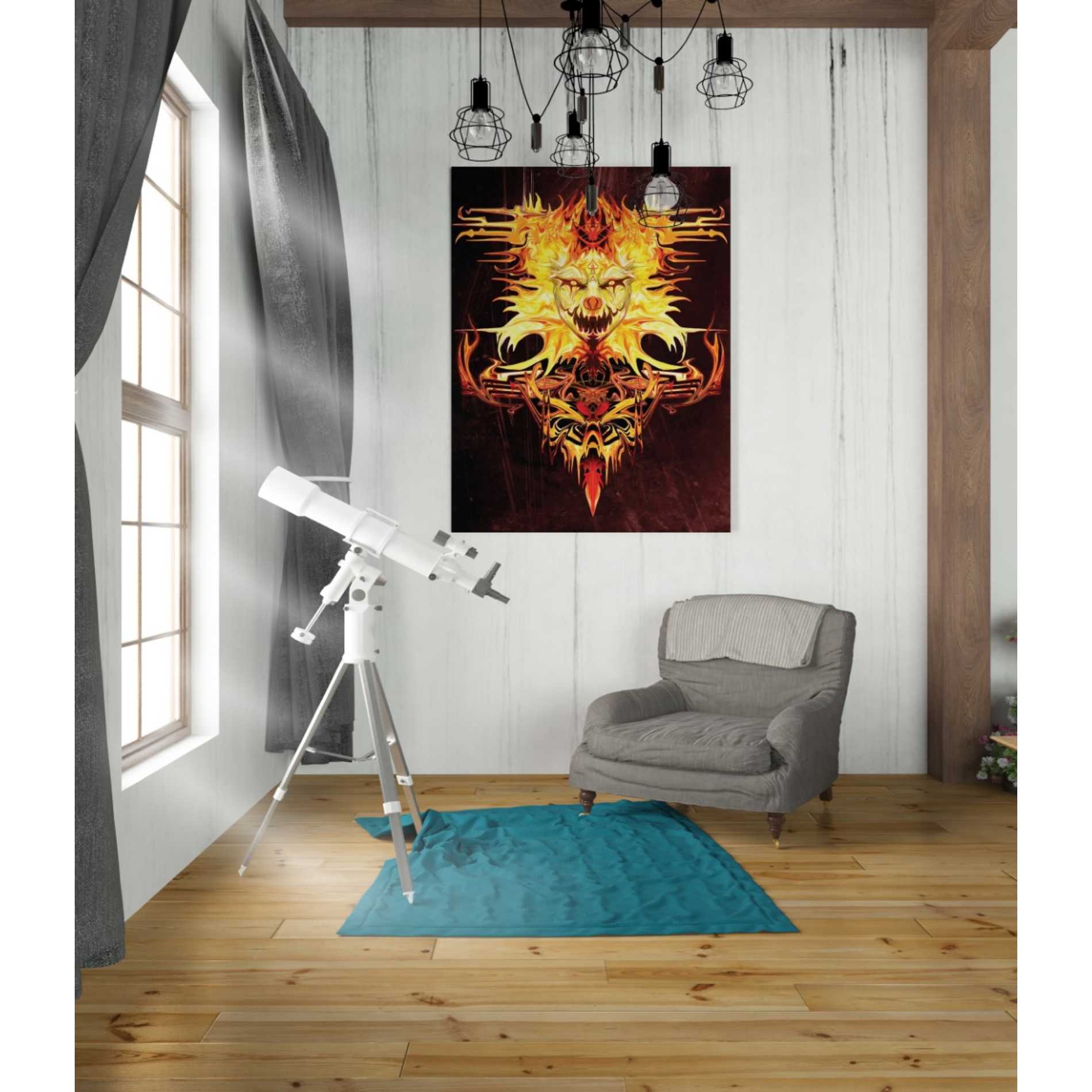 'Trickster' by Michael StewArt, Canvas Wall Art,26 x 34