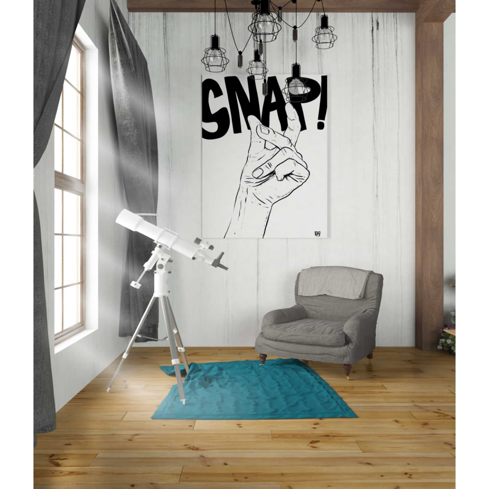 'Snap' by Giuseppe Cristiano, Canvas Wall Art,26 x 34