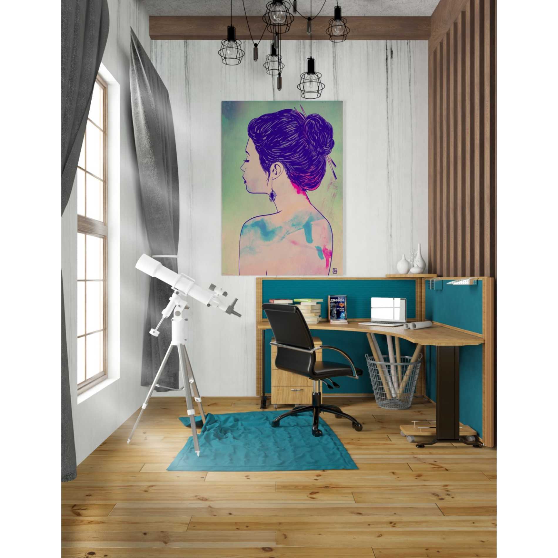 'Colors' by Giuseppe Cristiano, Canvas Wall Art,26x34