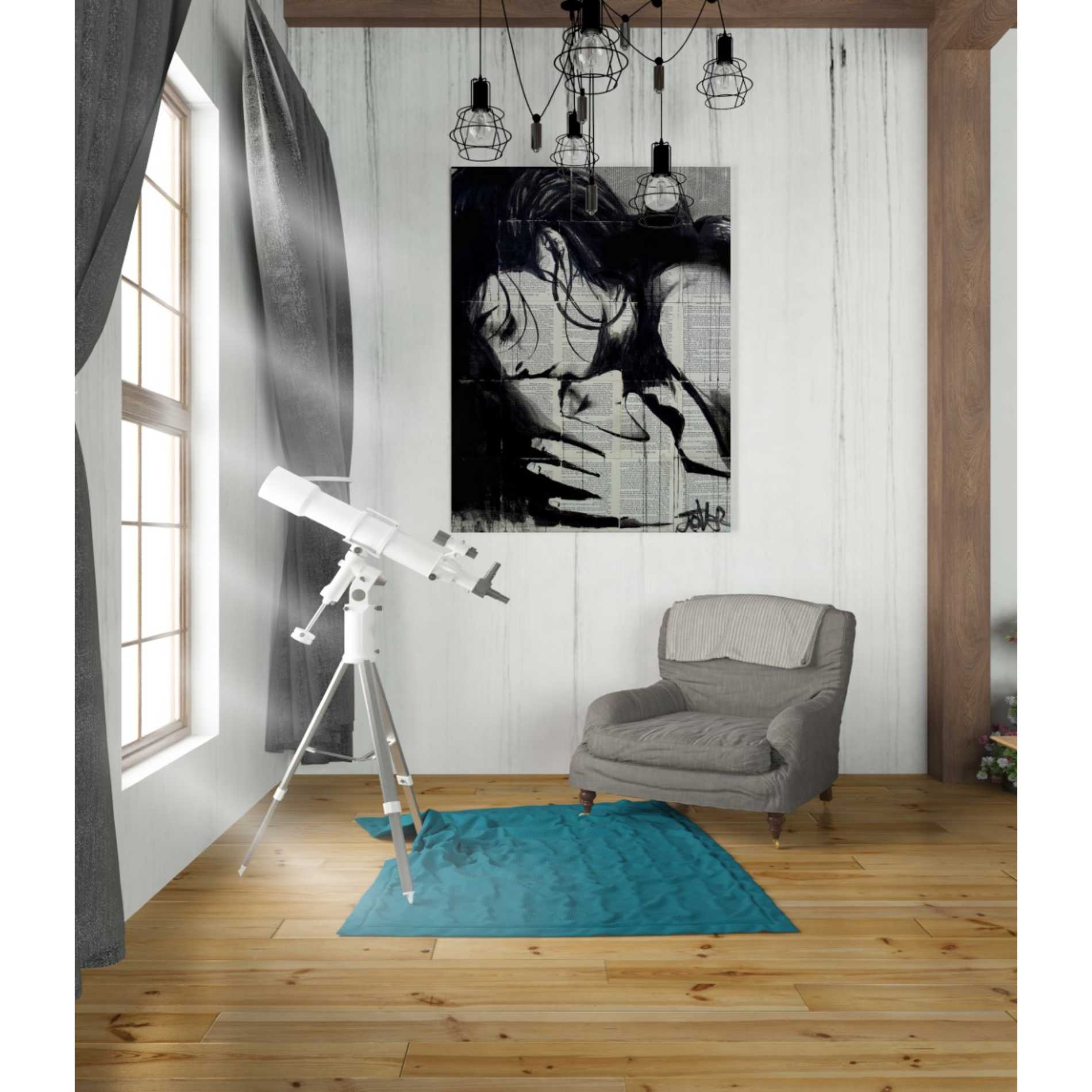 'Soul Kiss' by Loui Jover, Canvas Wall Art,26 x 34