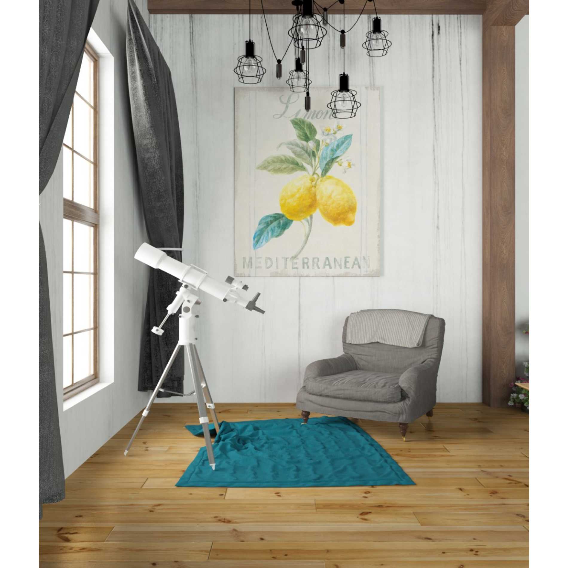 'Floursack Lemon III' by Danhui Nai, Canvas Wall Art,26 x 34