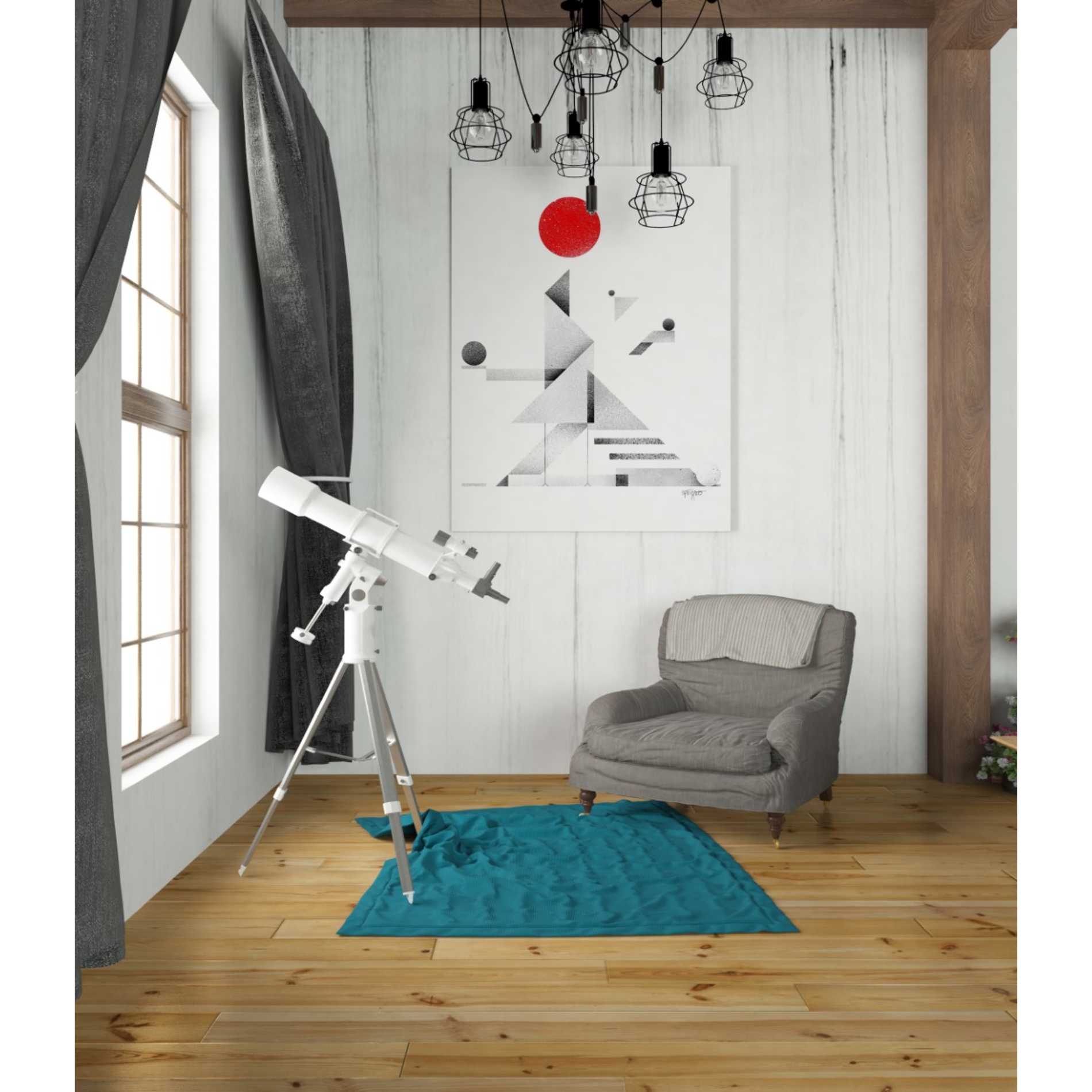 'Open Space 2' by Antony Squizzato, Canvas Wall Art,26 x 34