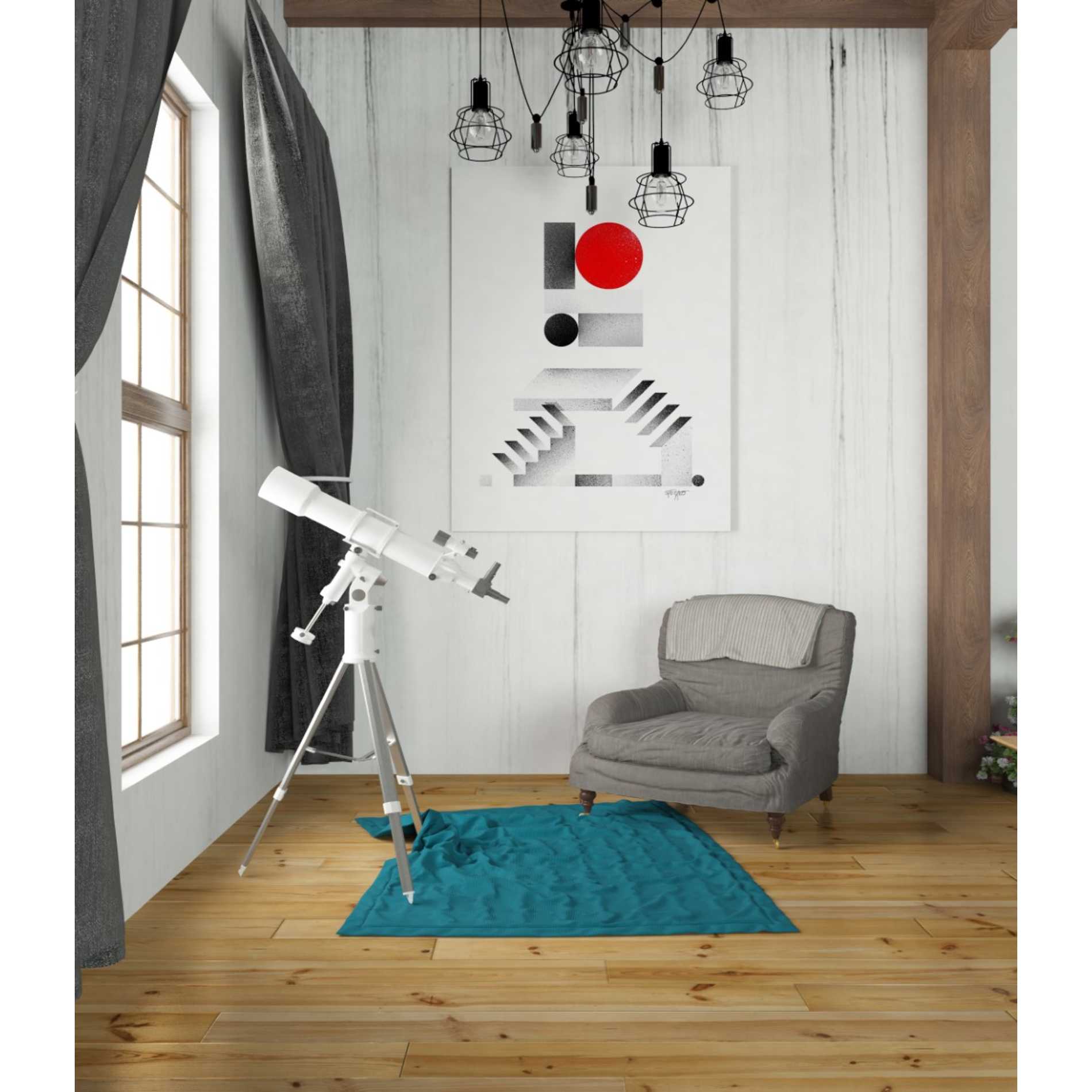 'Open Space 3' by Antony Squizzato, Canvas Wall Art,26 x 34