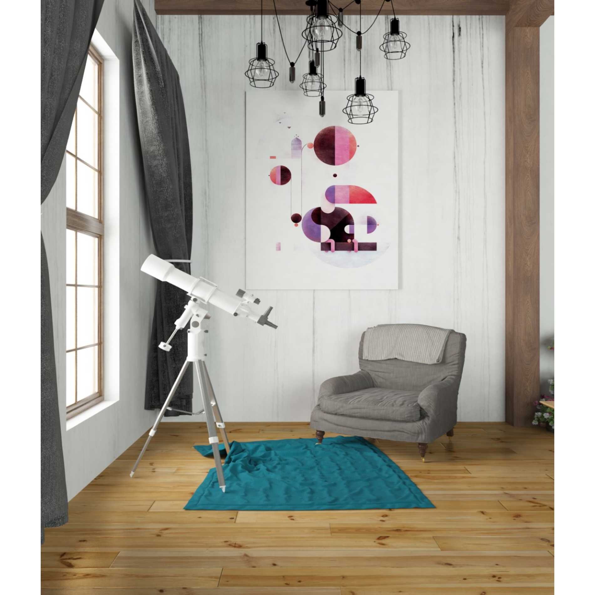 'Rainbow Swinger' by Antony Squizzato, Canvas Wall Art,26 x 34