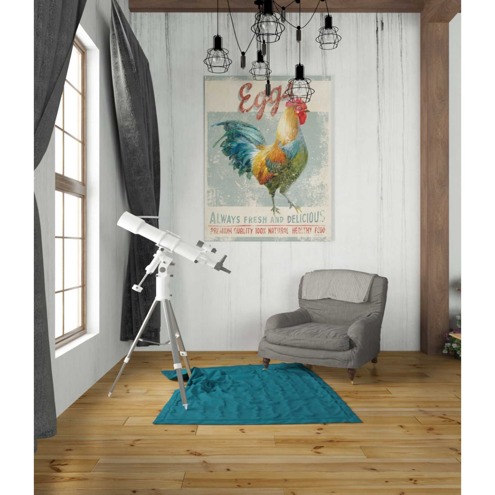 'Farm Nostalgia VI' by Danhui Nai, Canvas Wall Art,26 x 34