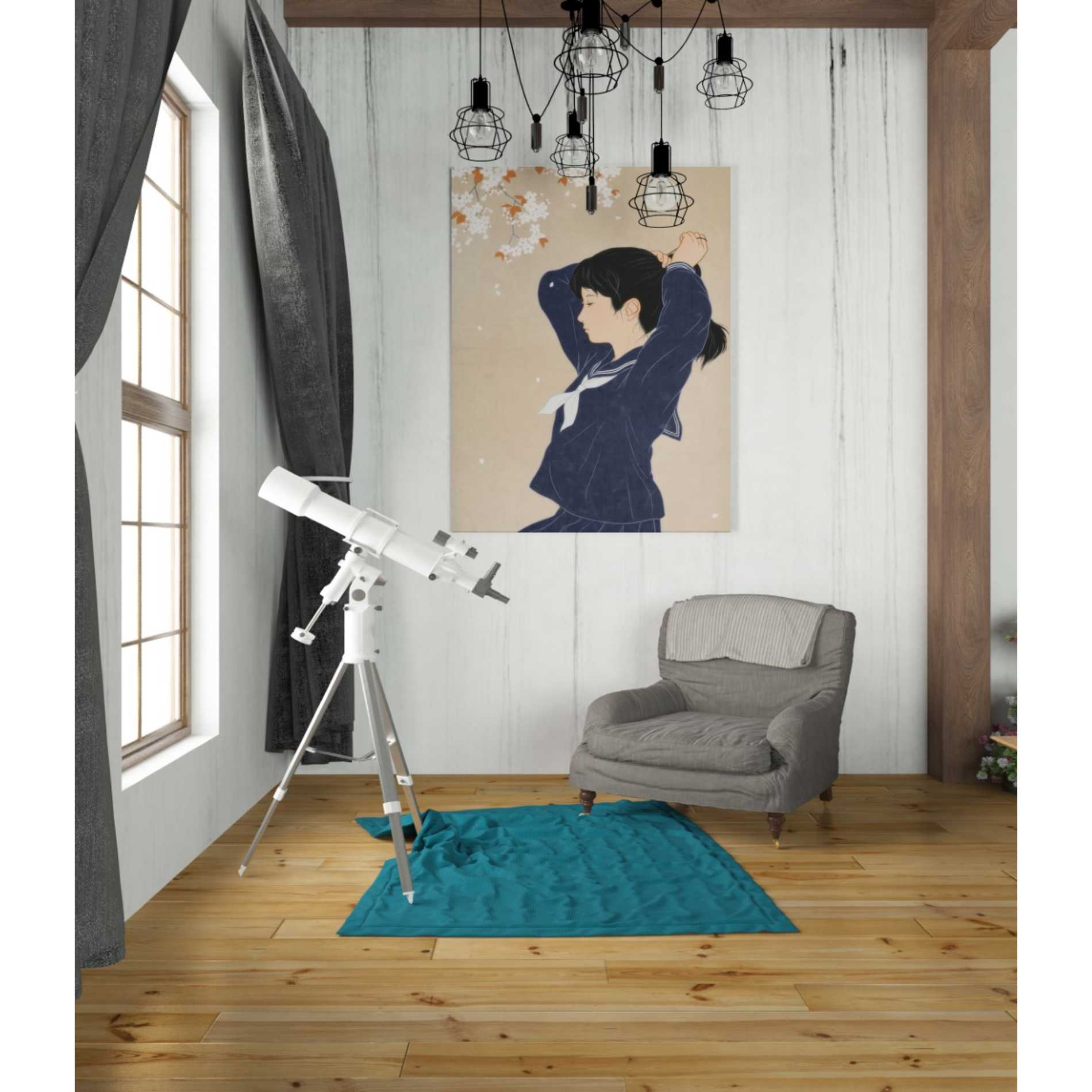 'Spring' by Sai Tamiya, Canvas Wall Art,26 x 34