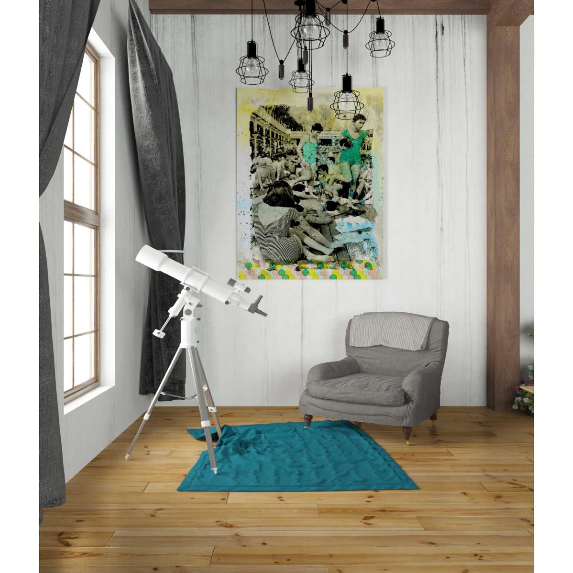 'ONE PIECE' by DB Waterman, Giclee Canvas Wall Art