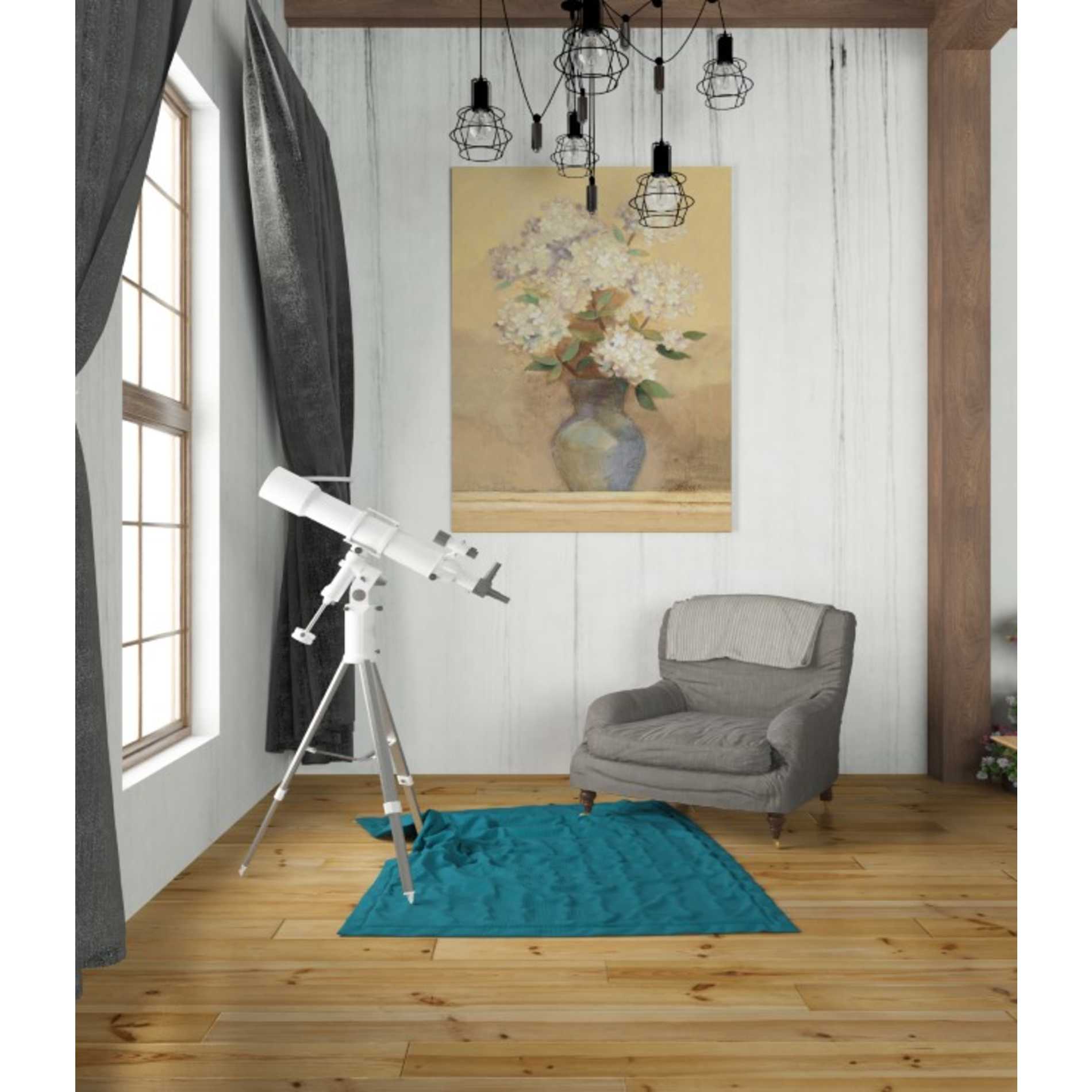 'Summer Hydrangea II Crop' by Albena Hristova, Canvas Wall Art,26 x 34