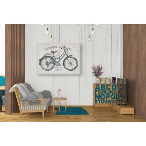 Image of 'Bicycles I v2' by Daphne Brissonet, Canvas Wall Art,26 x 34