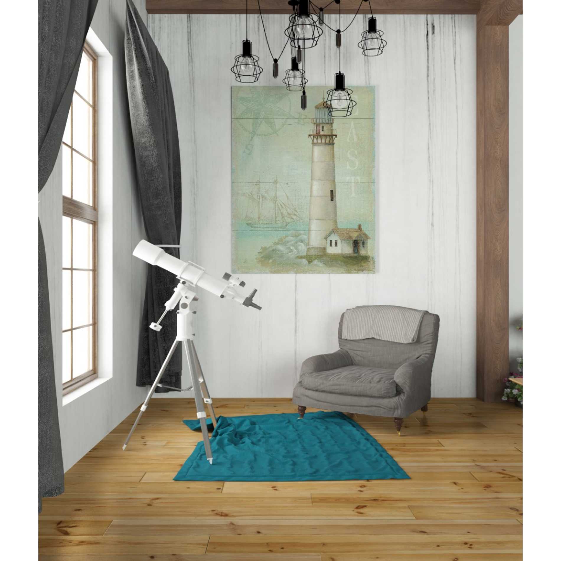 'East Coastal Light' by Daphne Brissonet, Canvas Wall Art,26 x 34