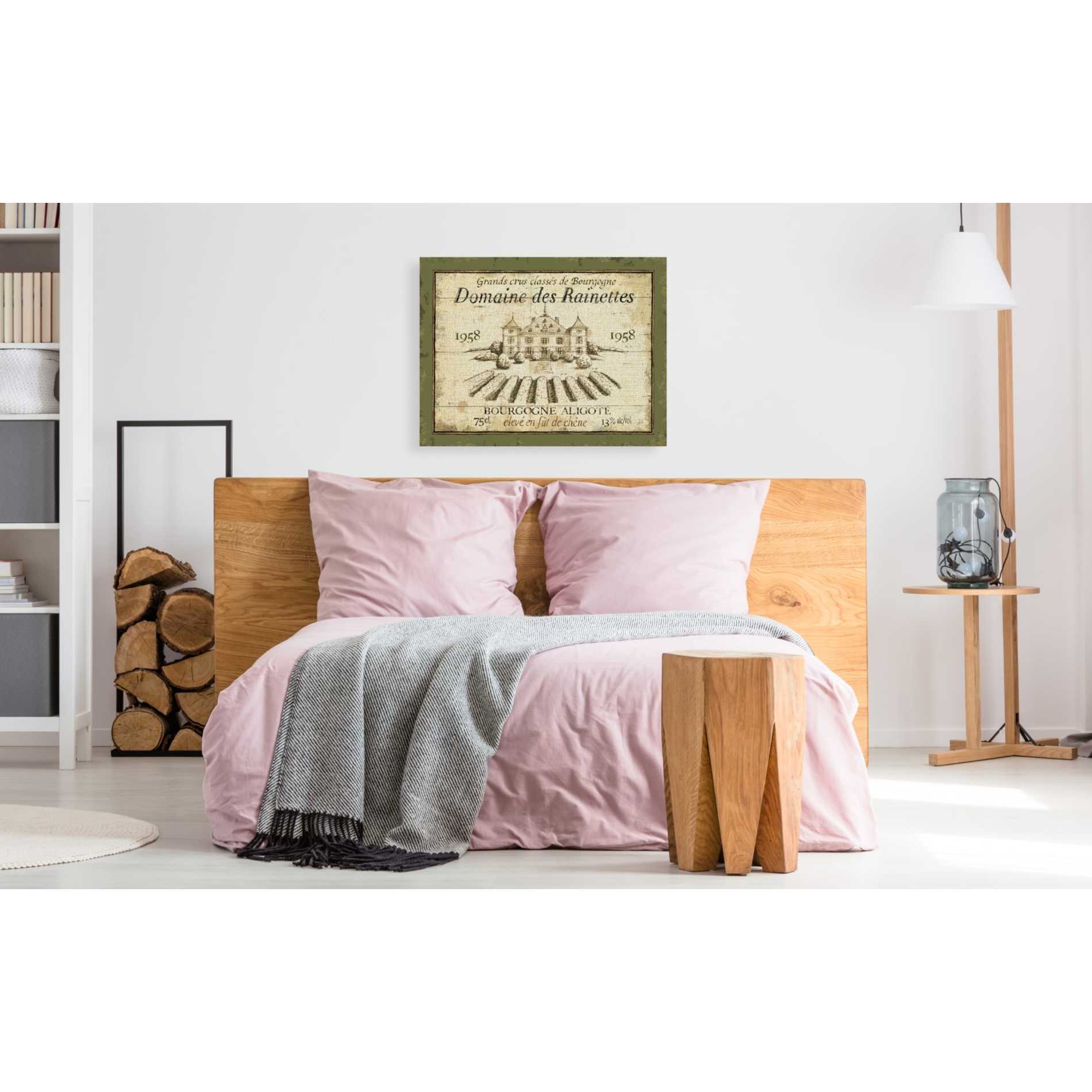 'French Wine Label III' by Daphne Brissonet, Canvas Wall Art,26 x 34