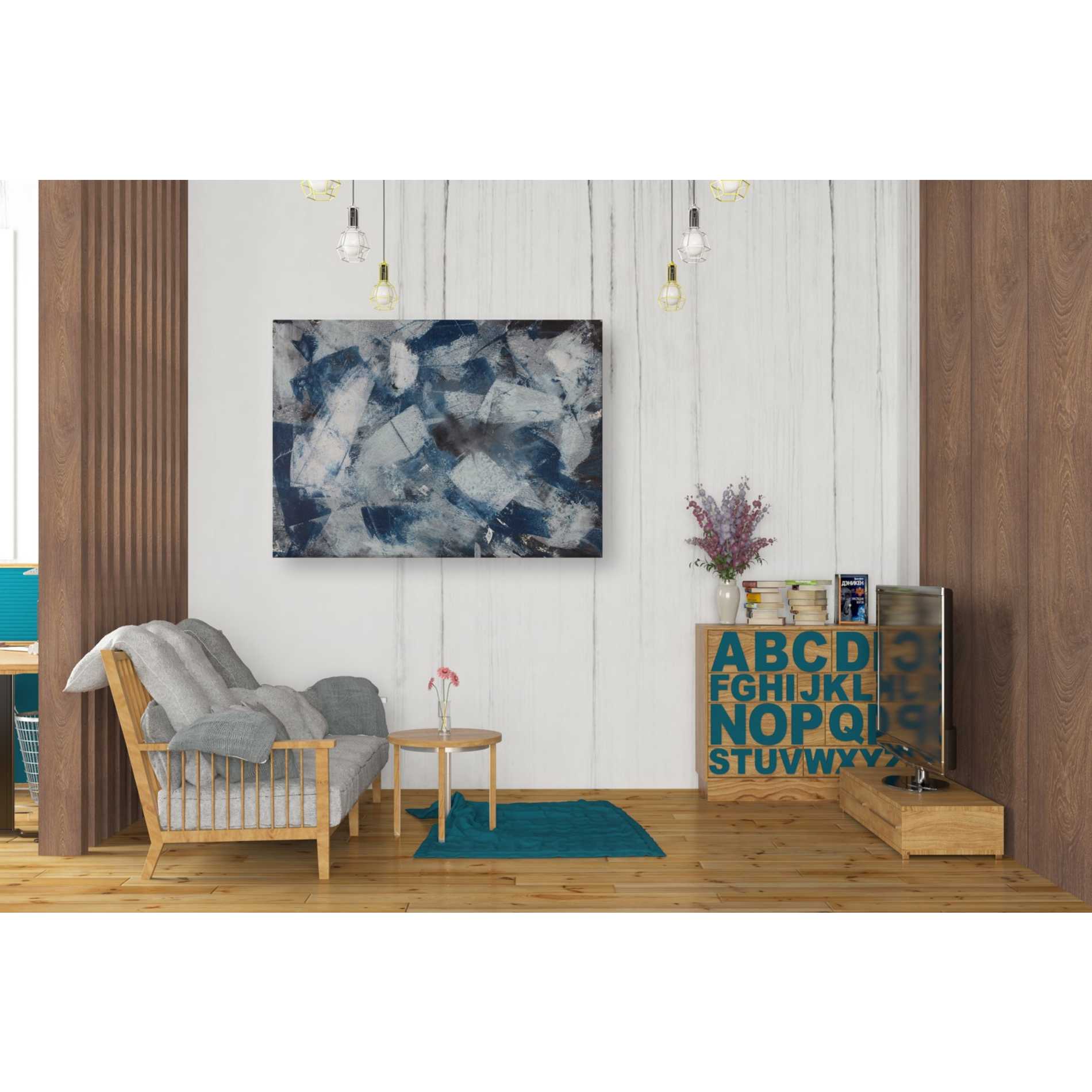 'Shipwreck' Canvas Wall Art,34 x 26