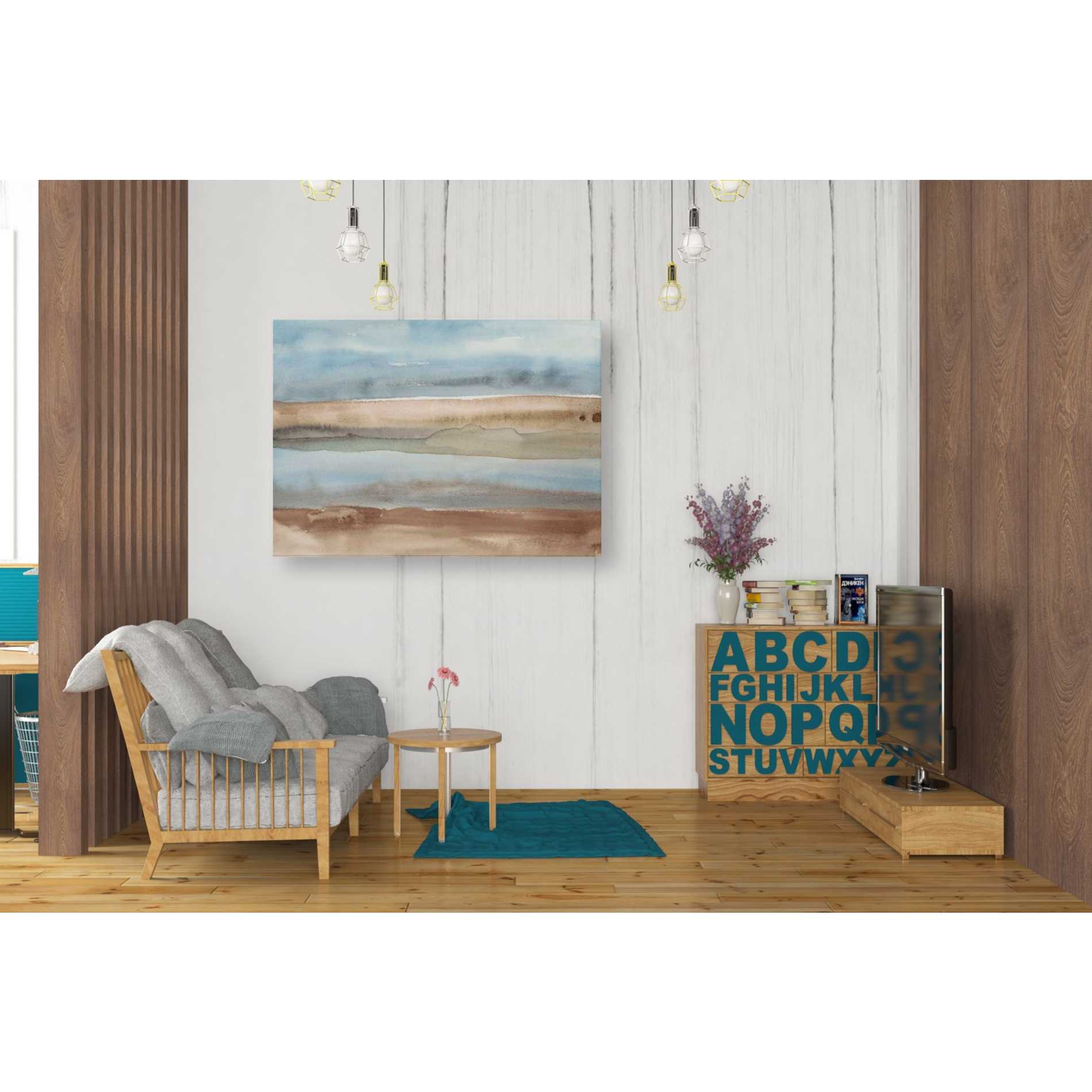 'Plein Air Riverscape II' by Alicia Ludwig Giclee Canvas Wall Art