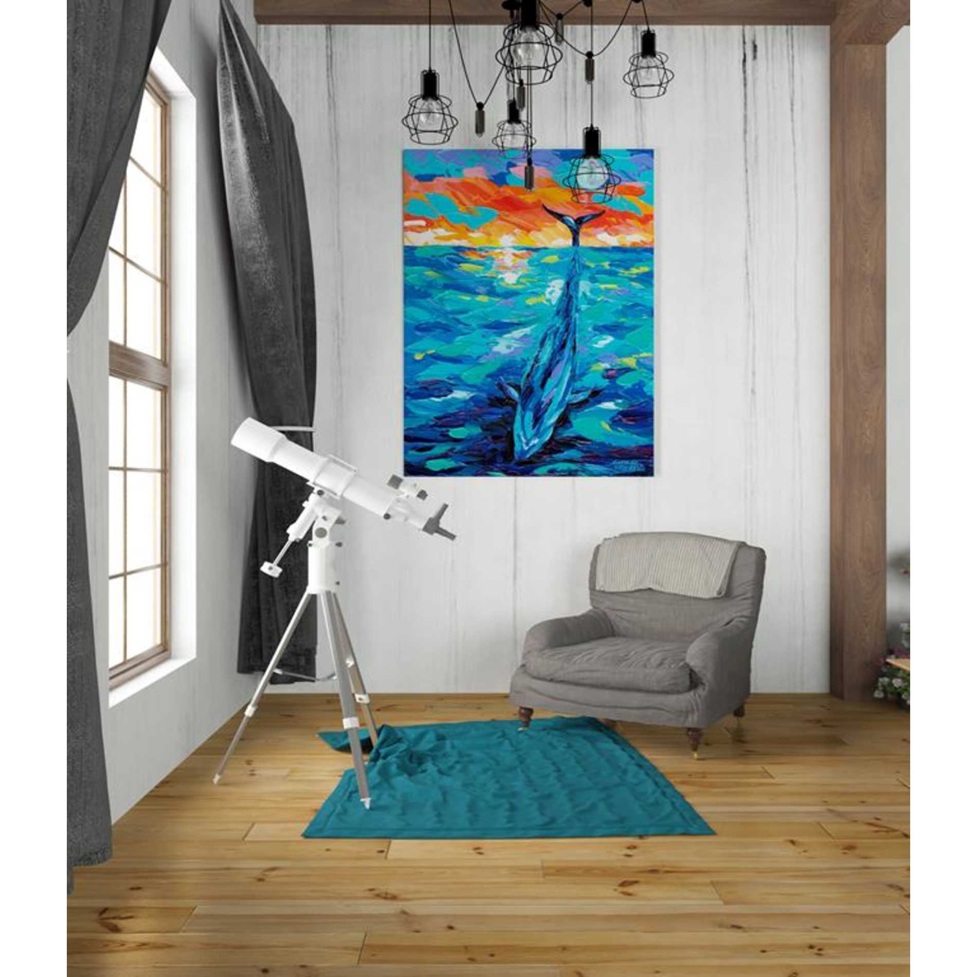 'Ocean Friends II' by Carolee Vitaletti Giclee Canvas Wall Art