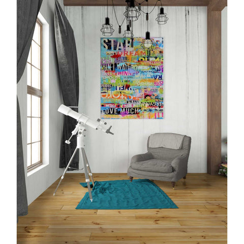 Image of 'Metro Mix 33 I' by Erin Ashley Canvas Wall Art,26 x 34