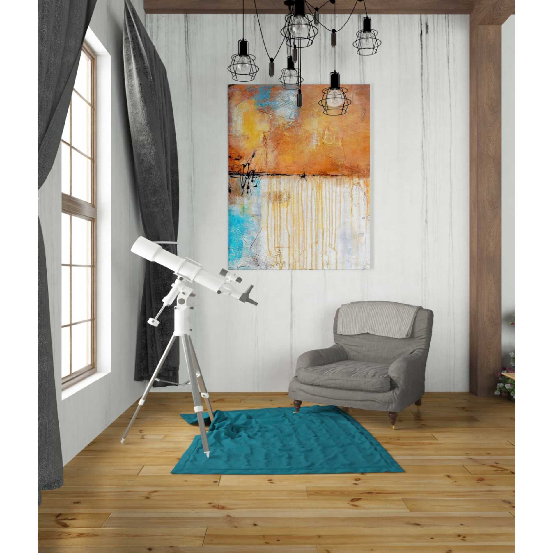 'November Rain I' by Erin Ashley Canvas Wall Art,26 x 34