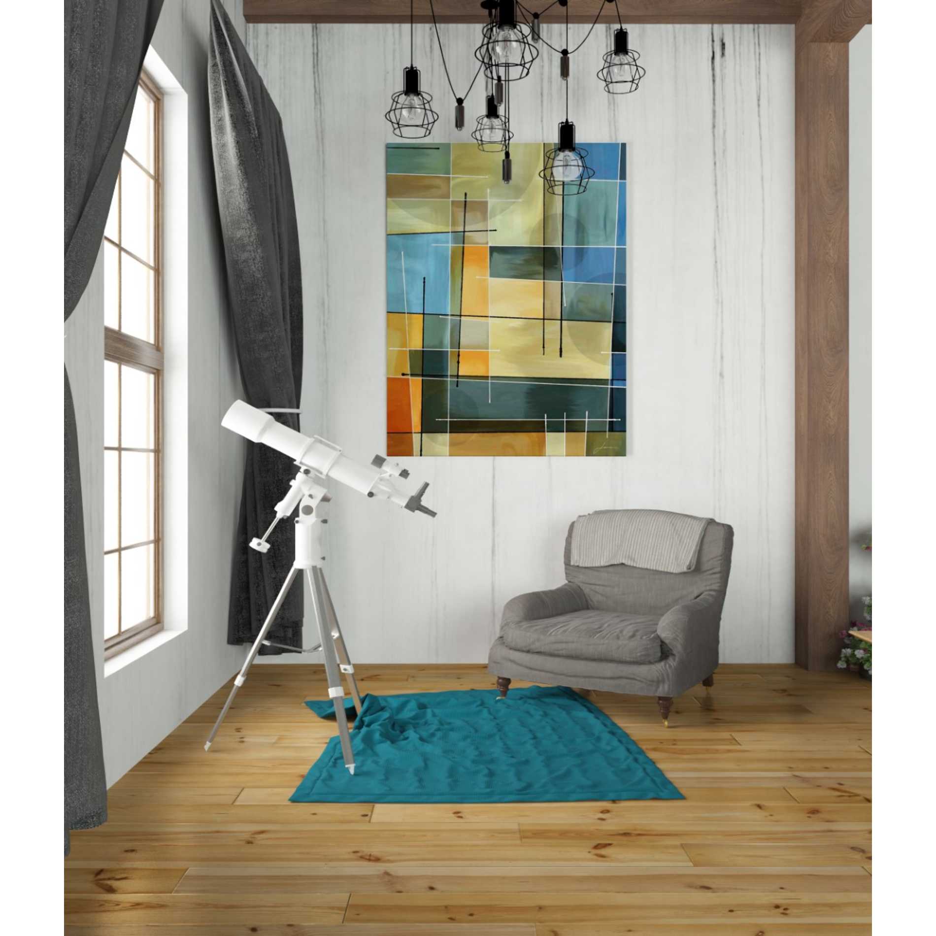 'Counter Balance I' by James Burghardt Giclee Canvas Wall Art