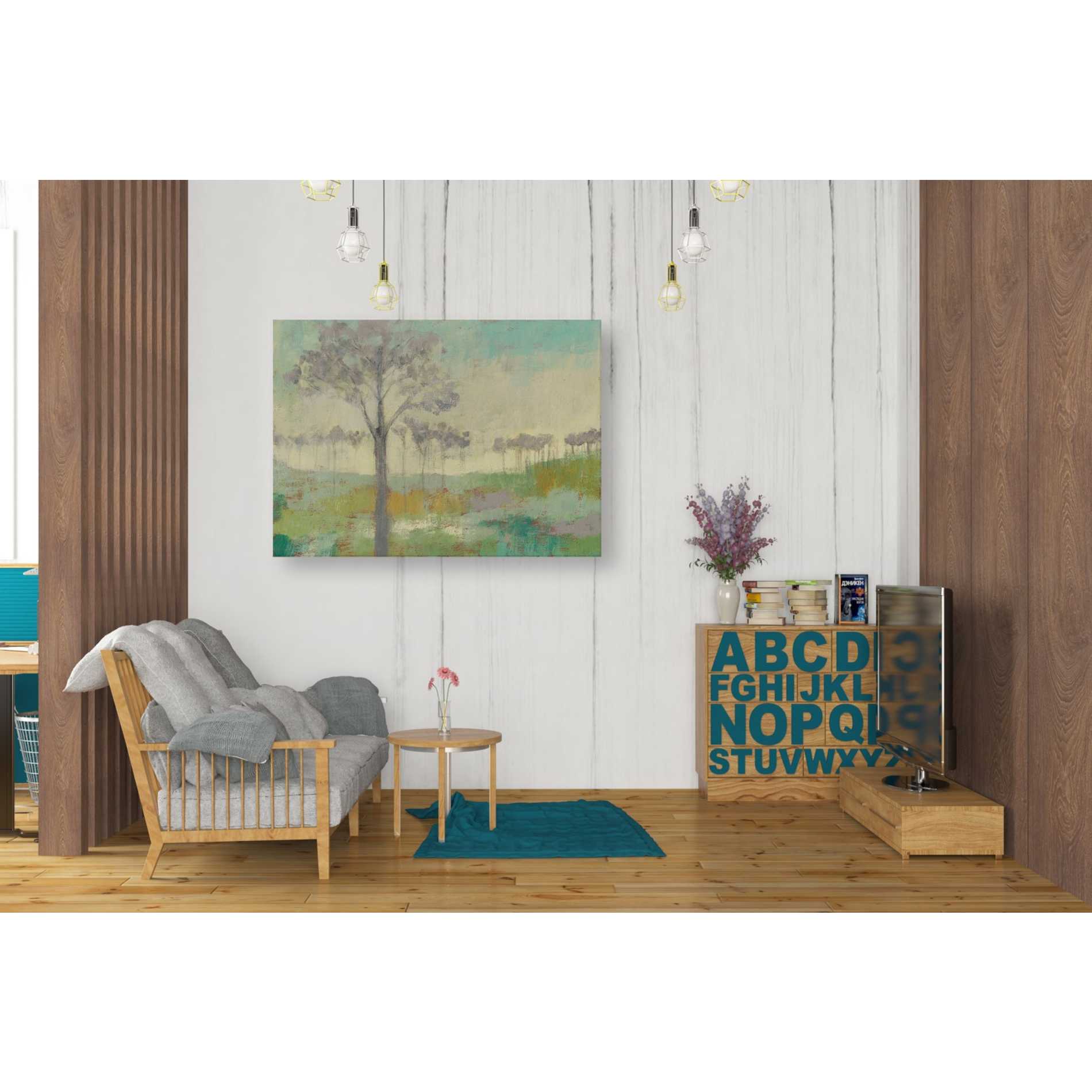 'Tree Stand II' by Jennifer Goldberger Giclee Canvas Wall Art