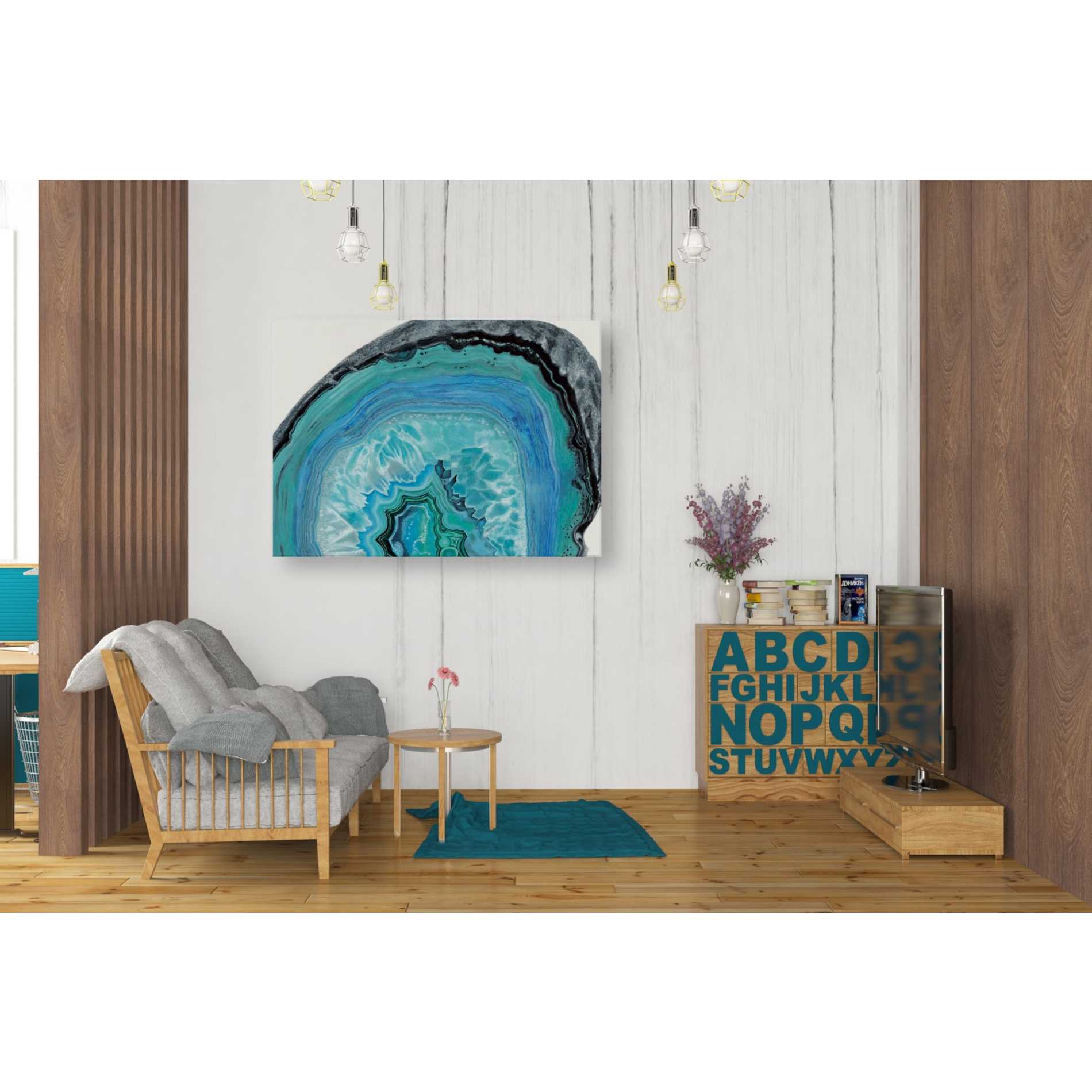 'Agate Studies II" by Naomi McCavitt. McCavitt Giclee Canvas Wall Art