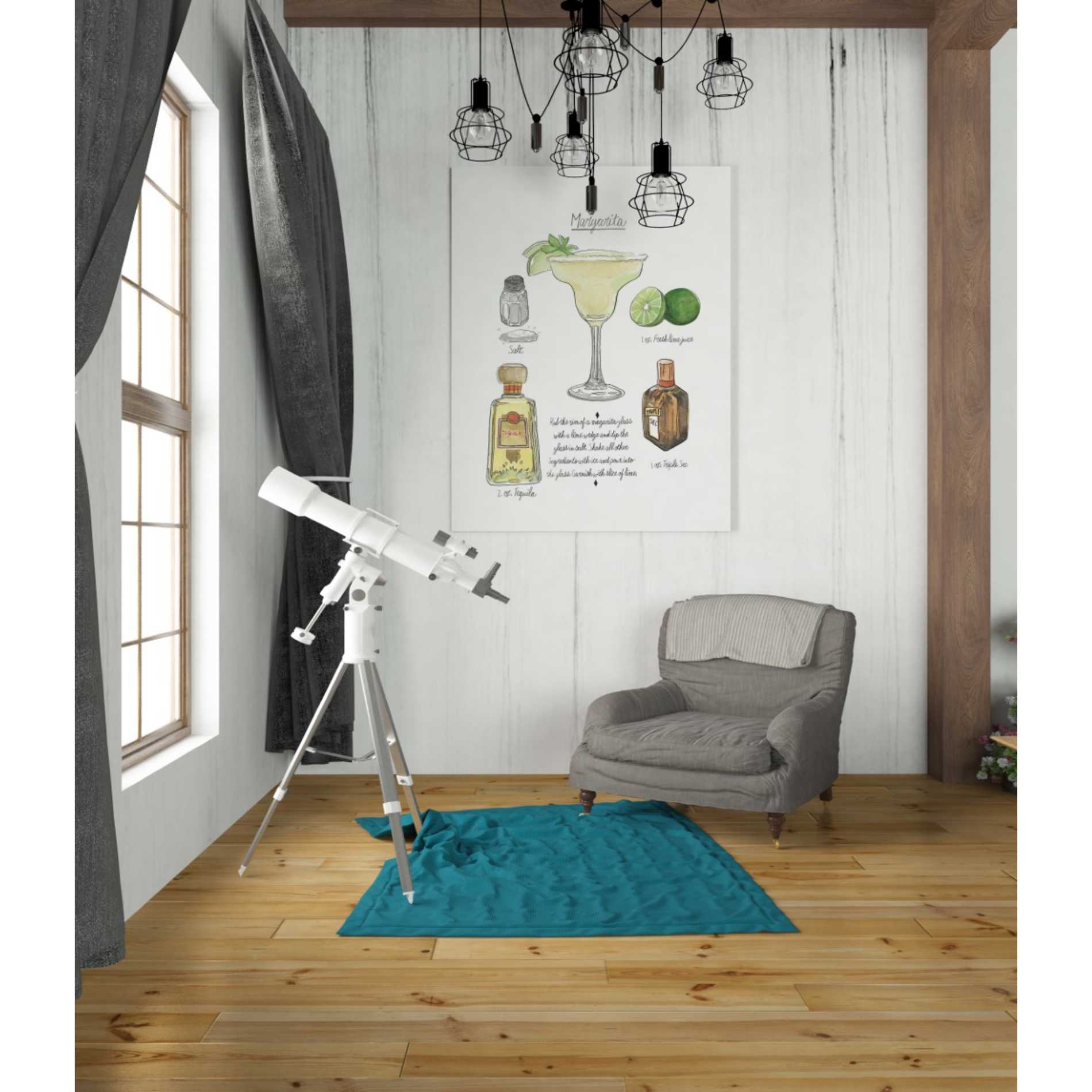 'Classic Cocktail - Margarita" by Naomi McCavitt. McCavitt Giclee Canvas Wall Art