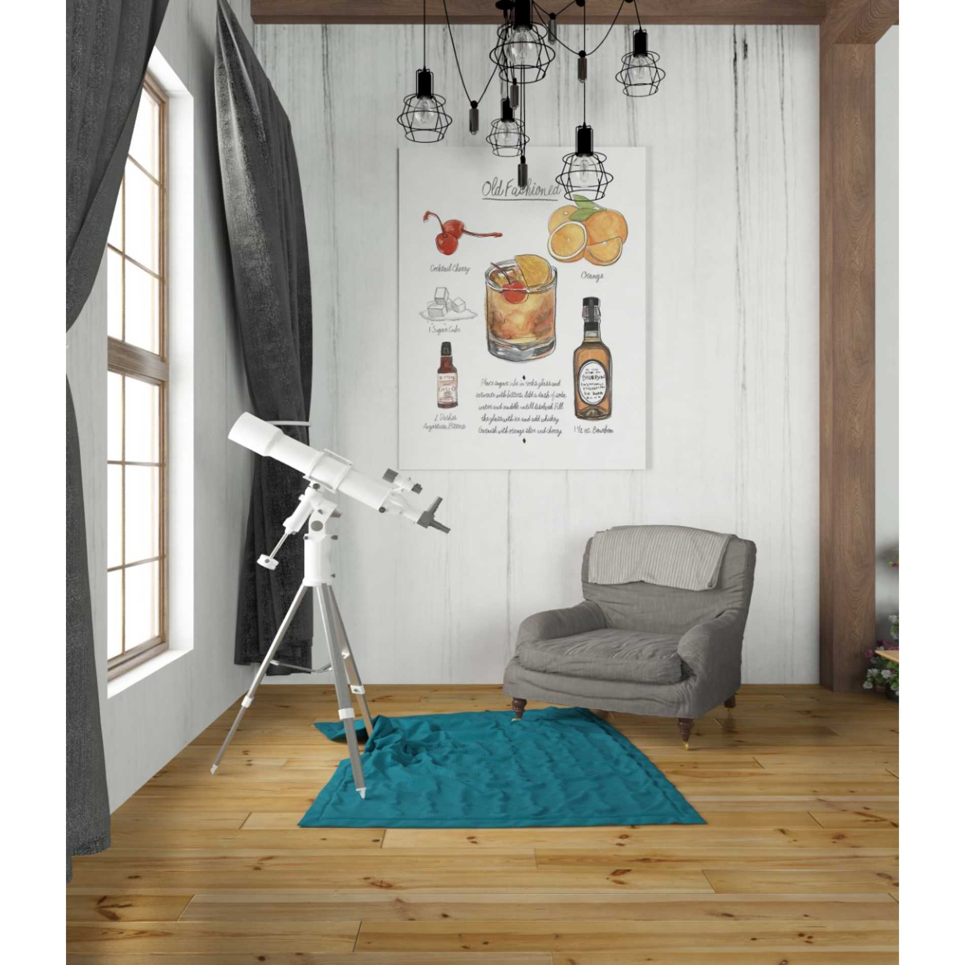 'Classic Cocktail - Mojito" by Naomi McCavitt. McCavitt Giclee Canvas Wall Art