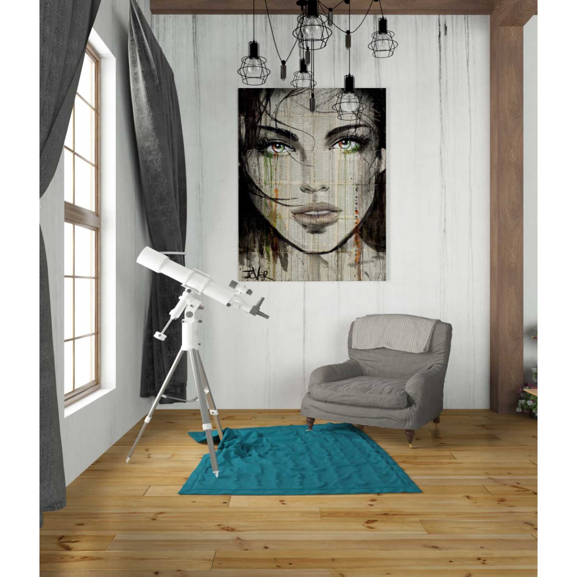 'Another Kind' by Loui Jover, Canvas Wall Art,26 x 34